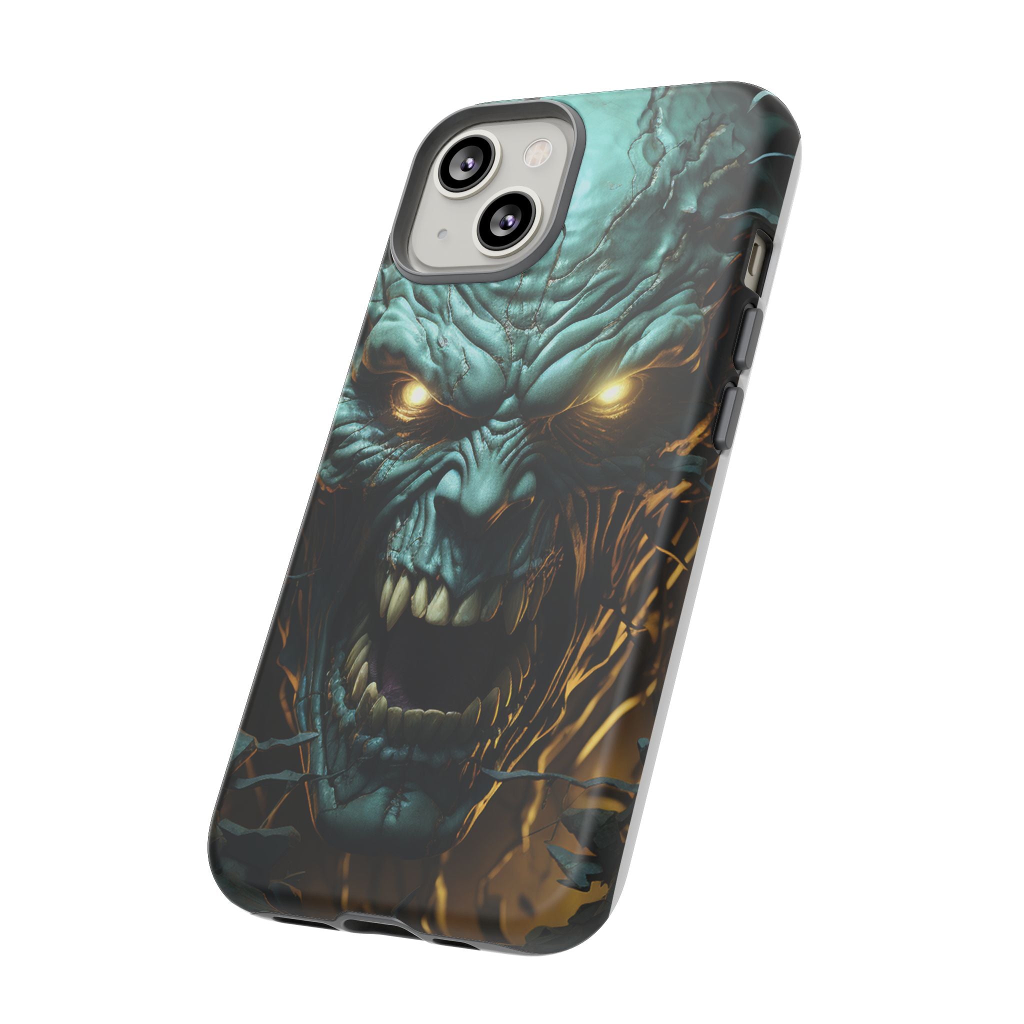 Monstrous Roar Hexagon Stone iPhone Case