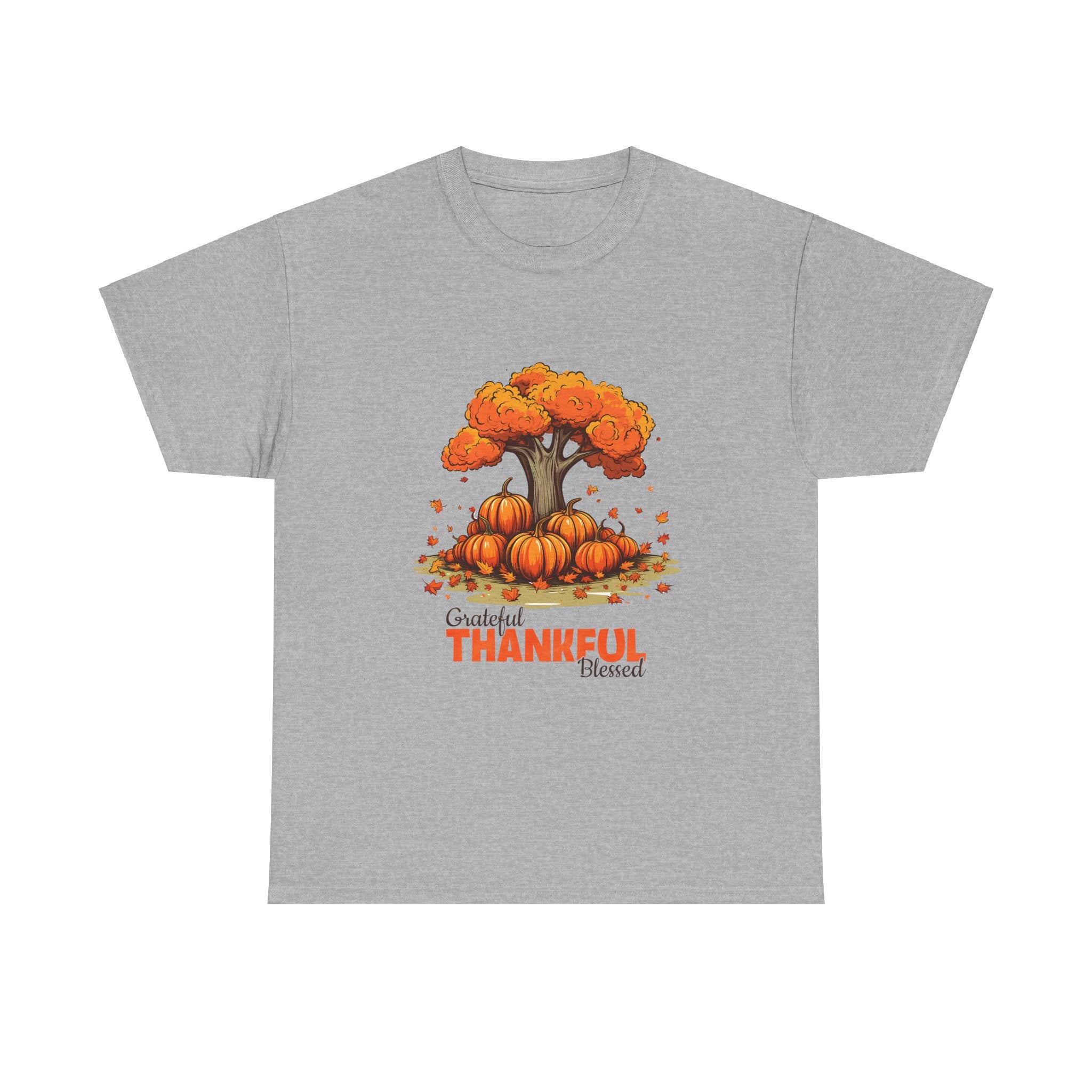 Autumn Thanksgiving Grateful T-Shirt