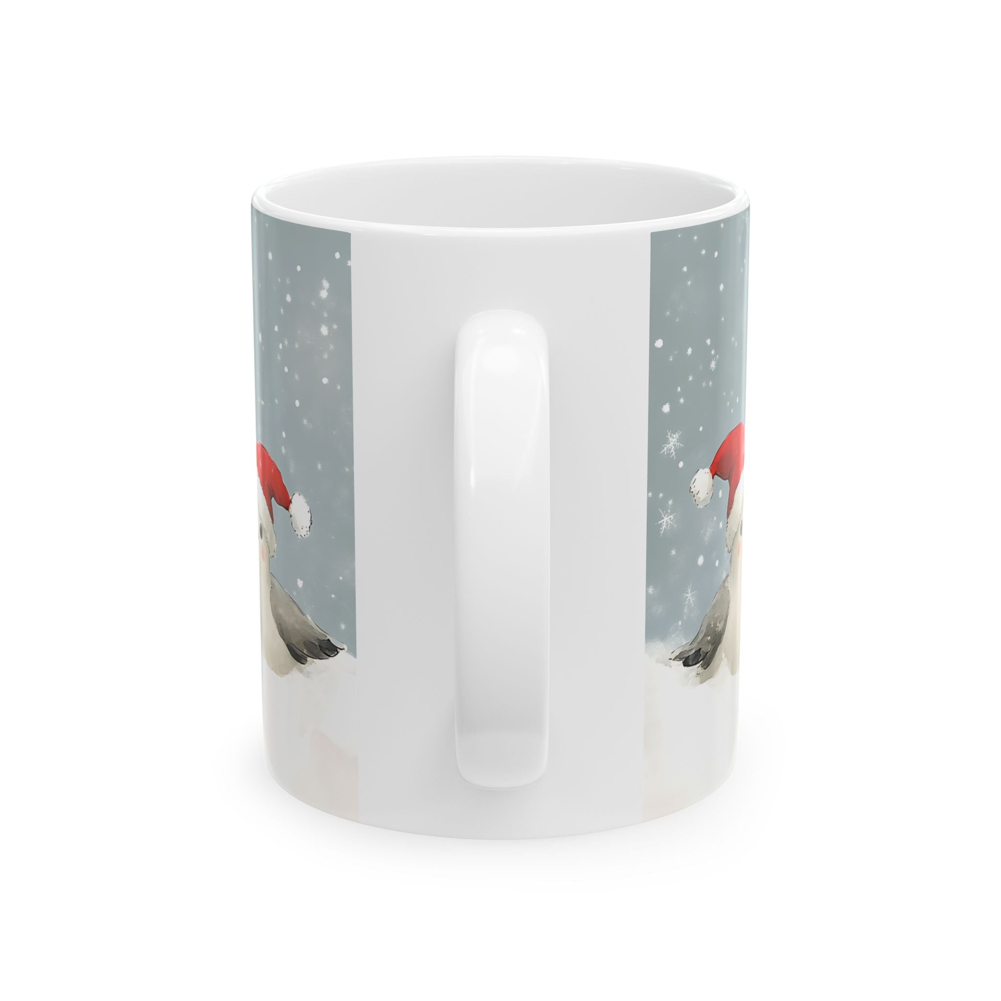 Cozy Birds Christmas Mug