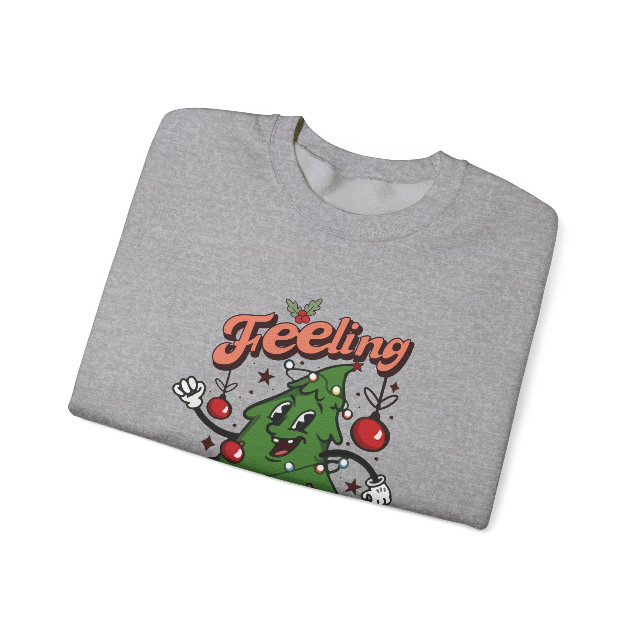 Feeling Jolly Christmas Tree Sweatshirt