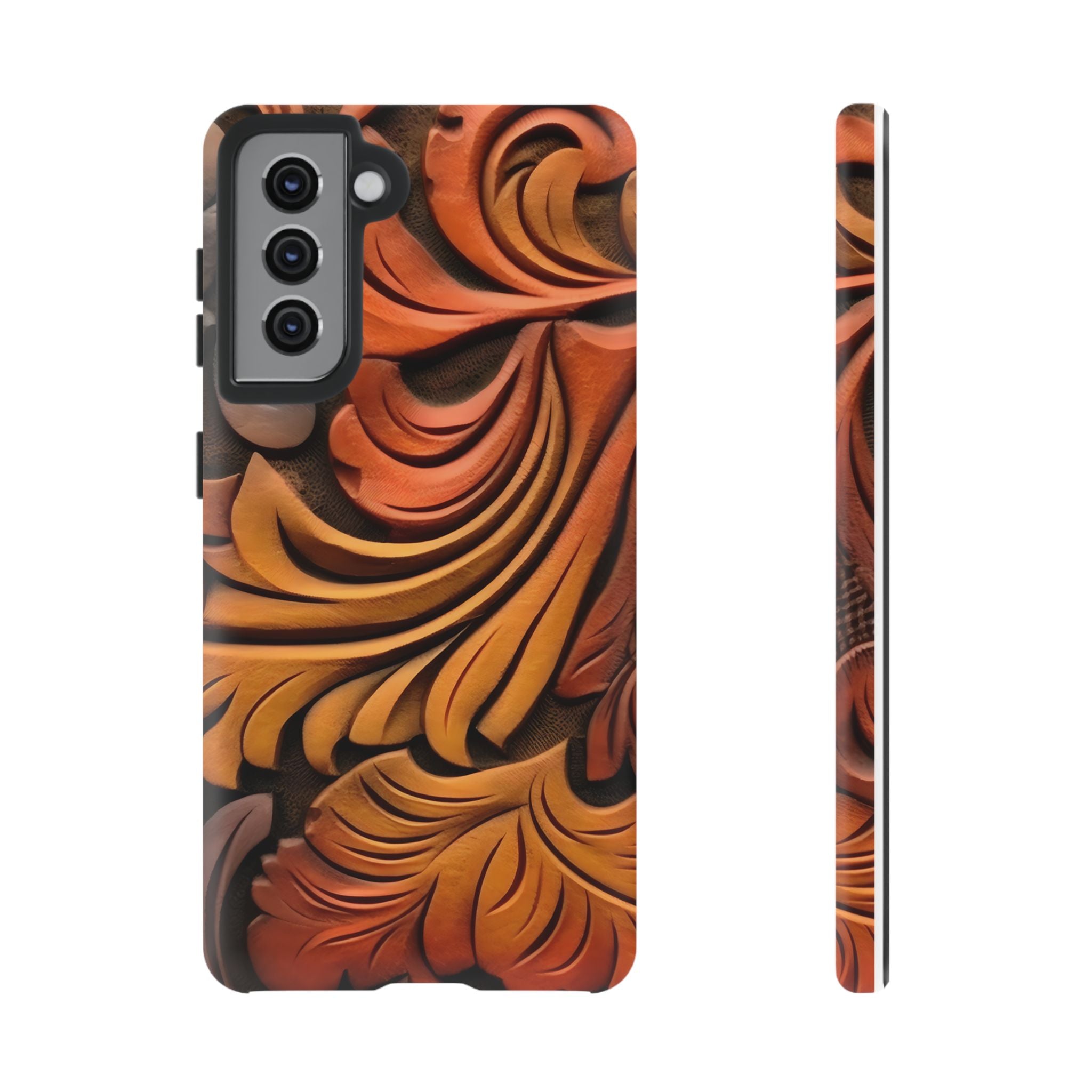 Art Nouveau Leather Samsung Case