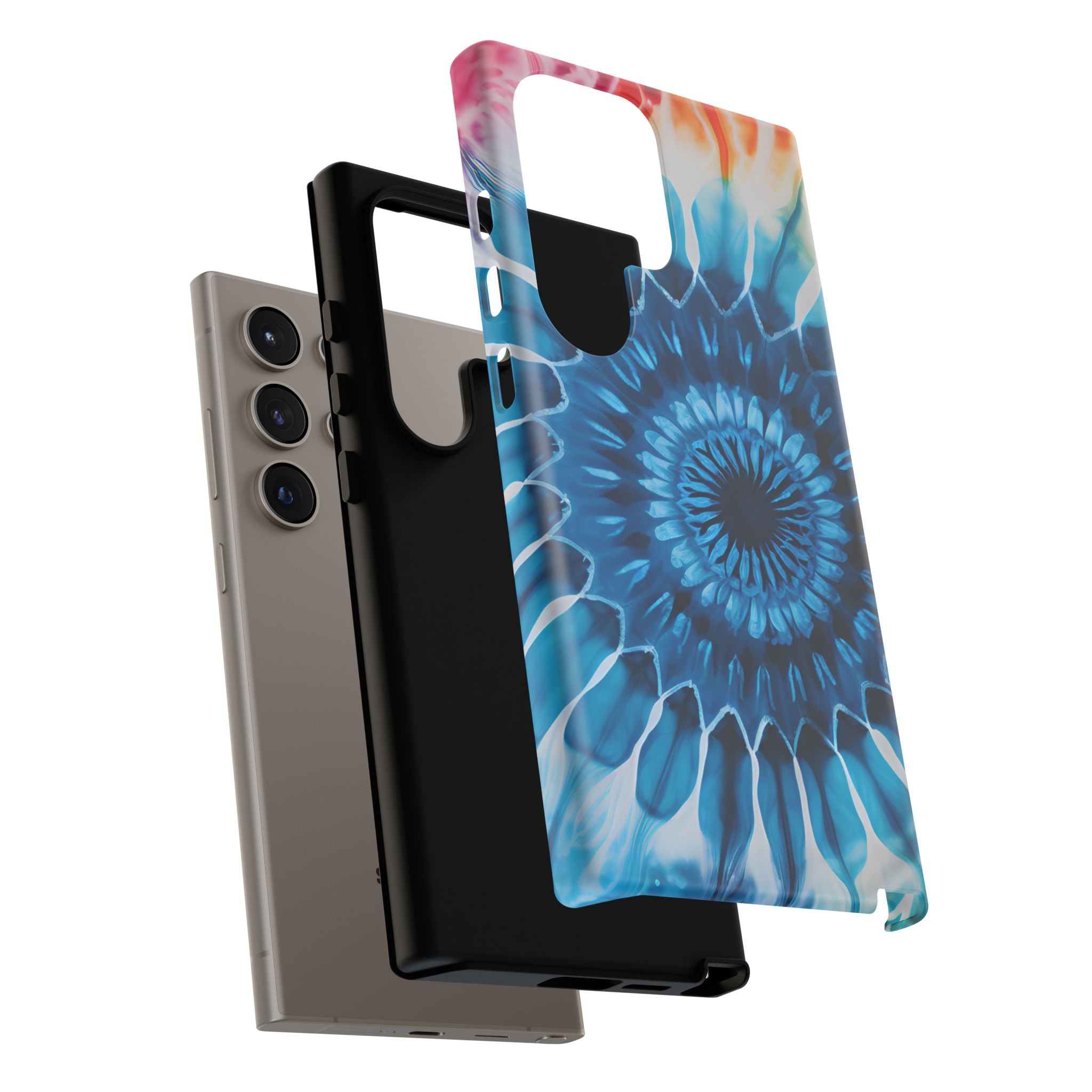 Cosmic Mandala Tie-Dye Samsung Case