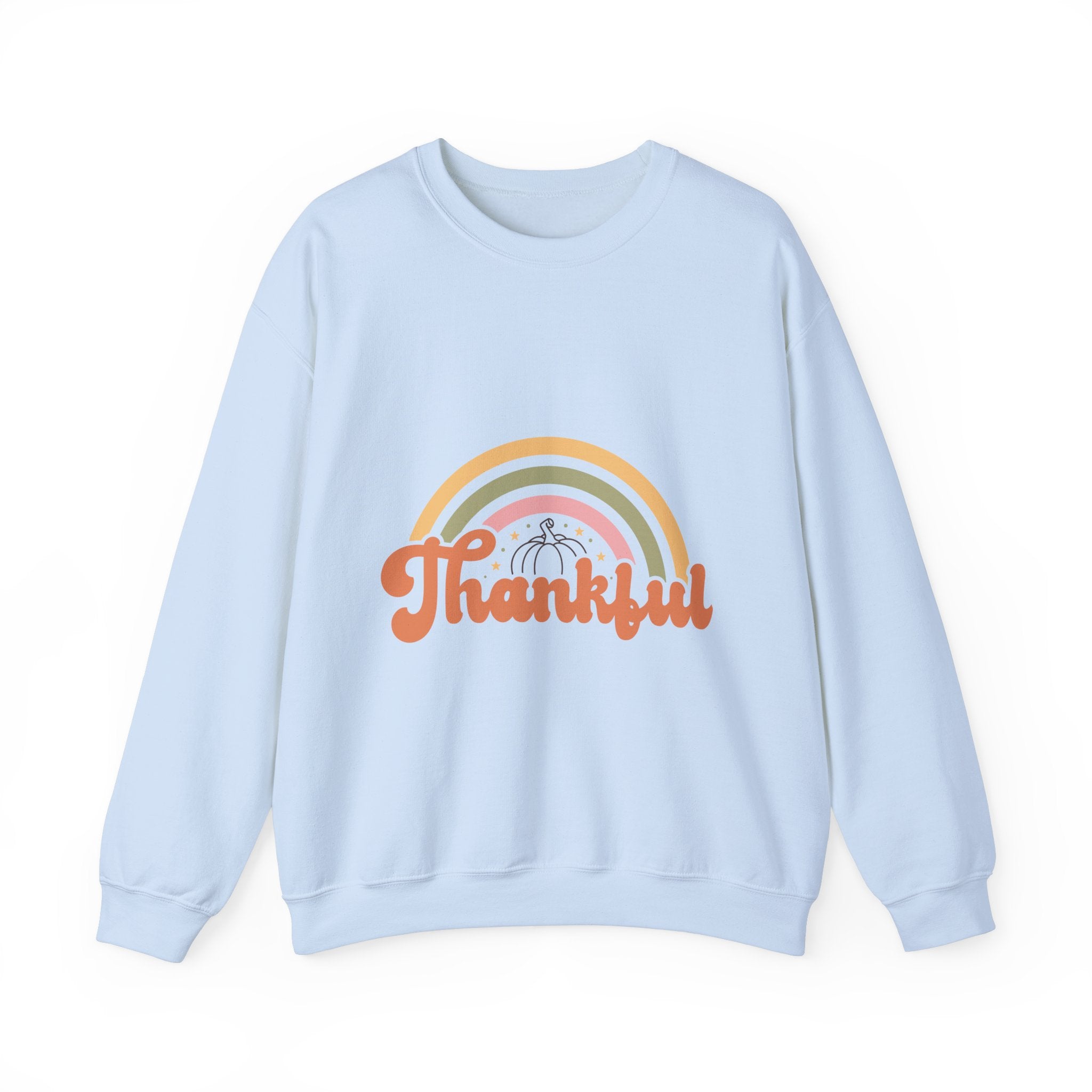 Retro Thankful Thanksgiving Sweatshirt