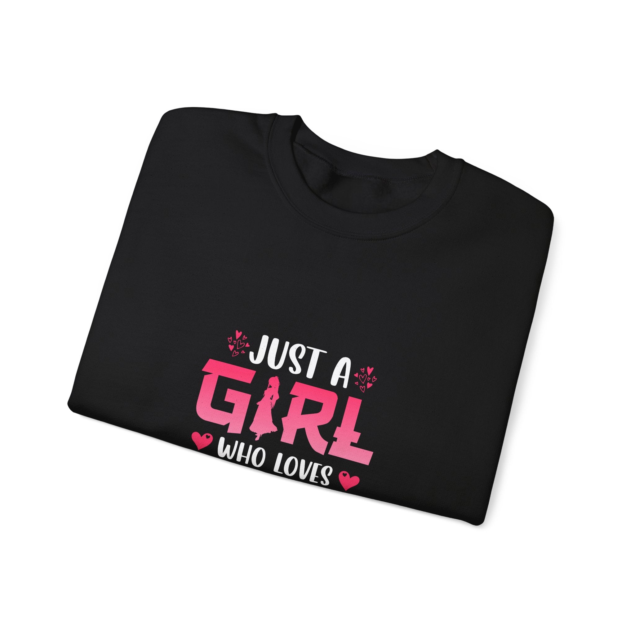 Anime Girl Sweatshirt: Just a Girl Who Loves Anime