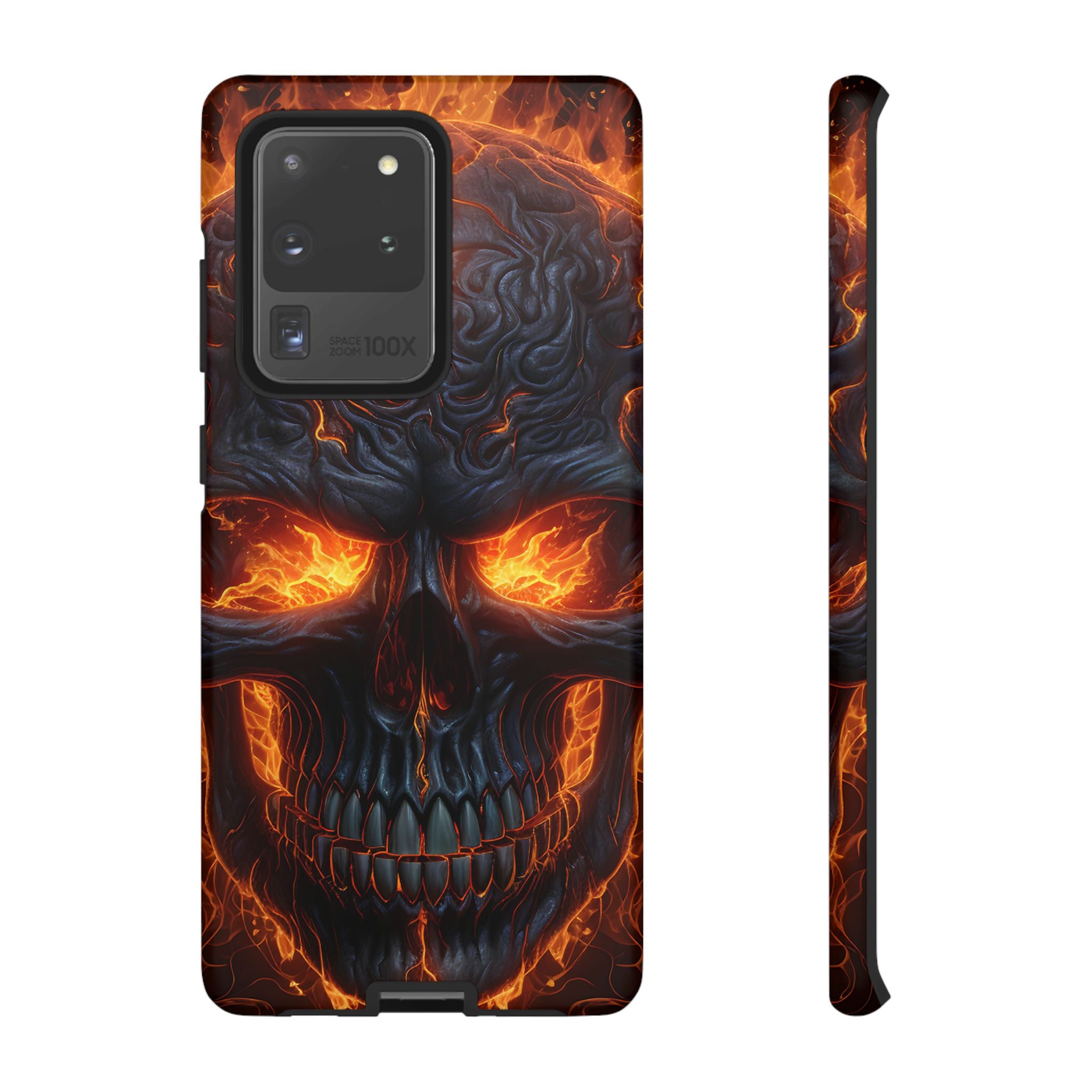 Fiery Skull Samsung Case