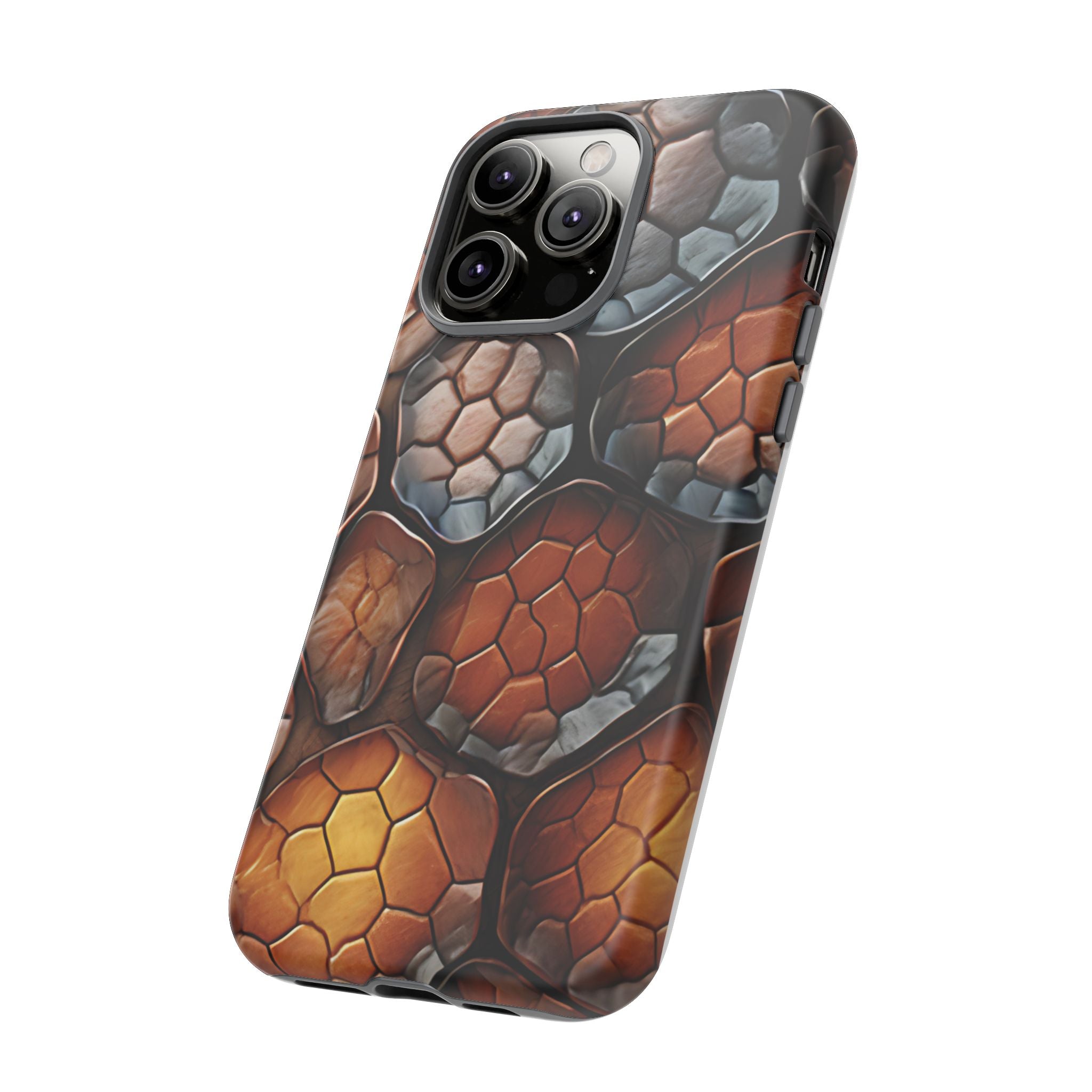 Reptilian Scales iPhone Case - 3D Texture