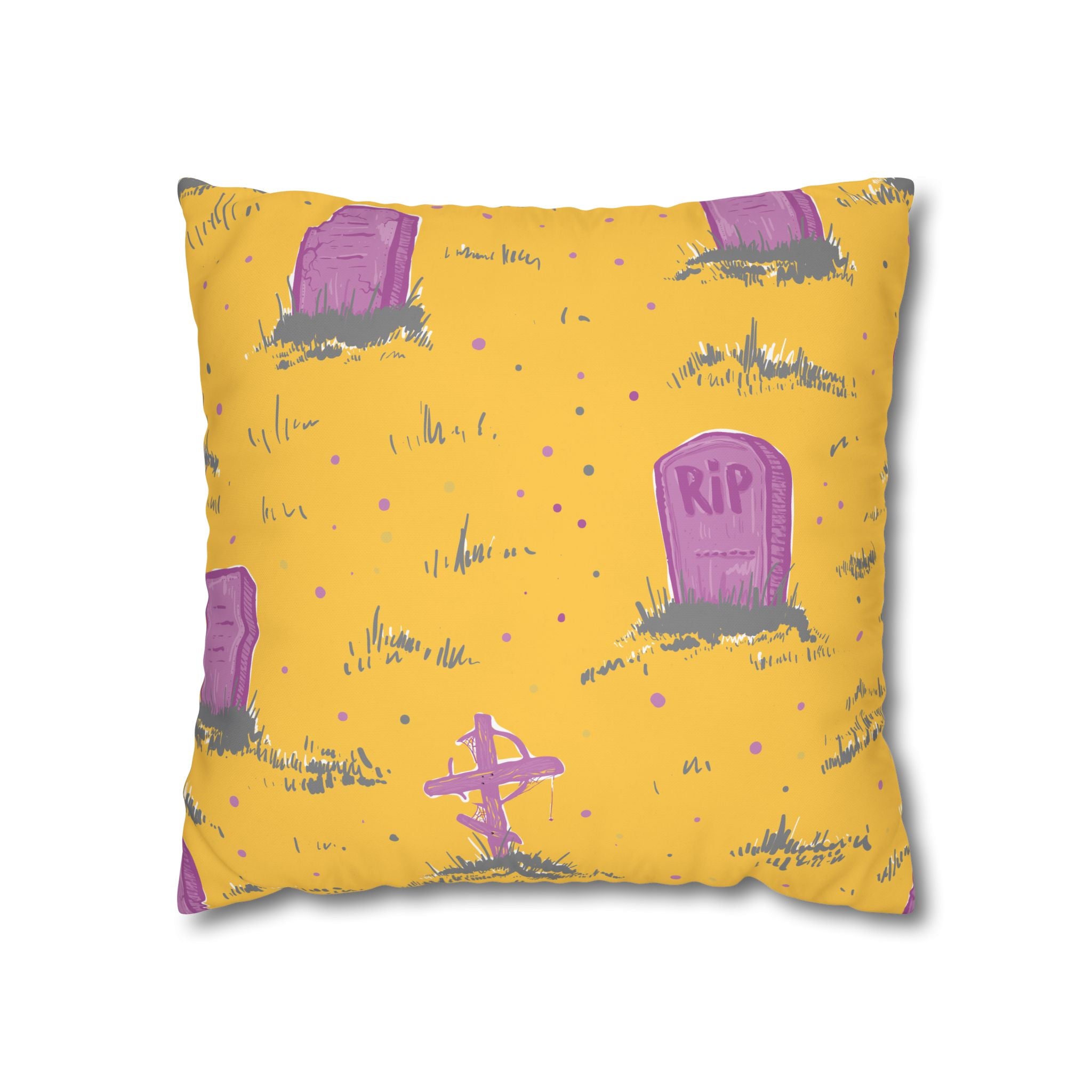 Spooky Cute Graveyard Pillowcase