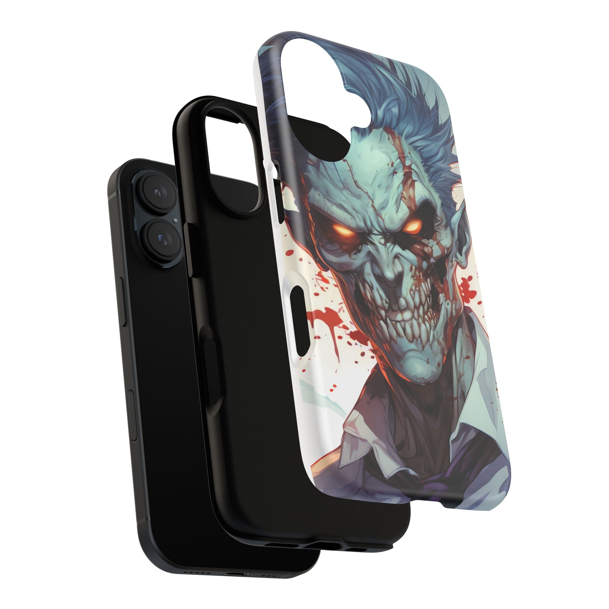 Zombie Elegance Hexagon iPhone Case