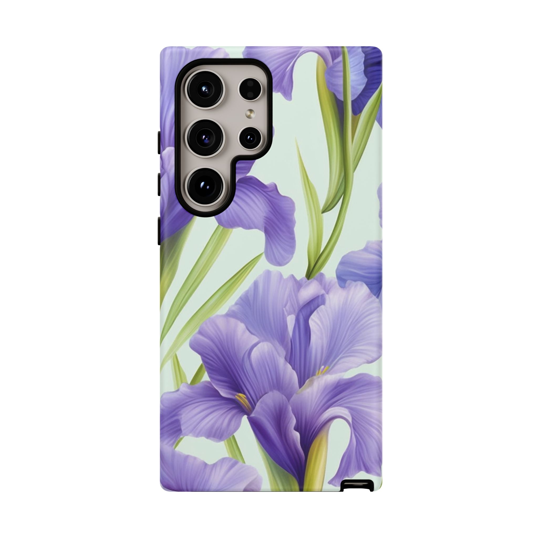 Elegant Purple Iris Samsung Phone Case