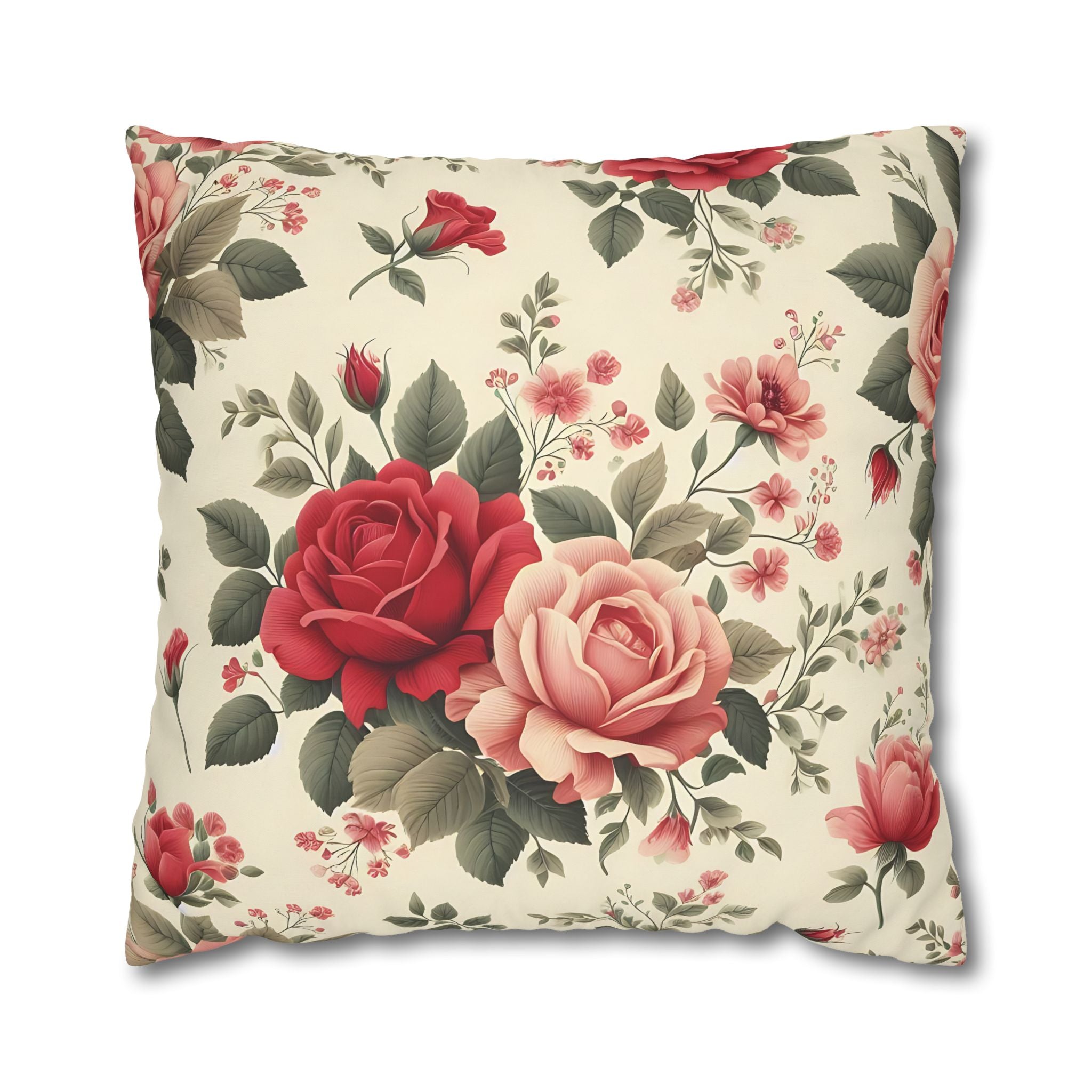 Vintage Rose Pillowcase - Floral Bedding