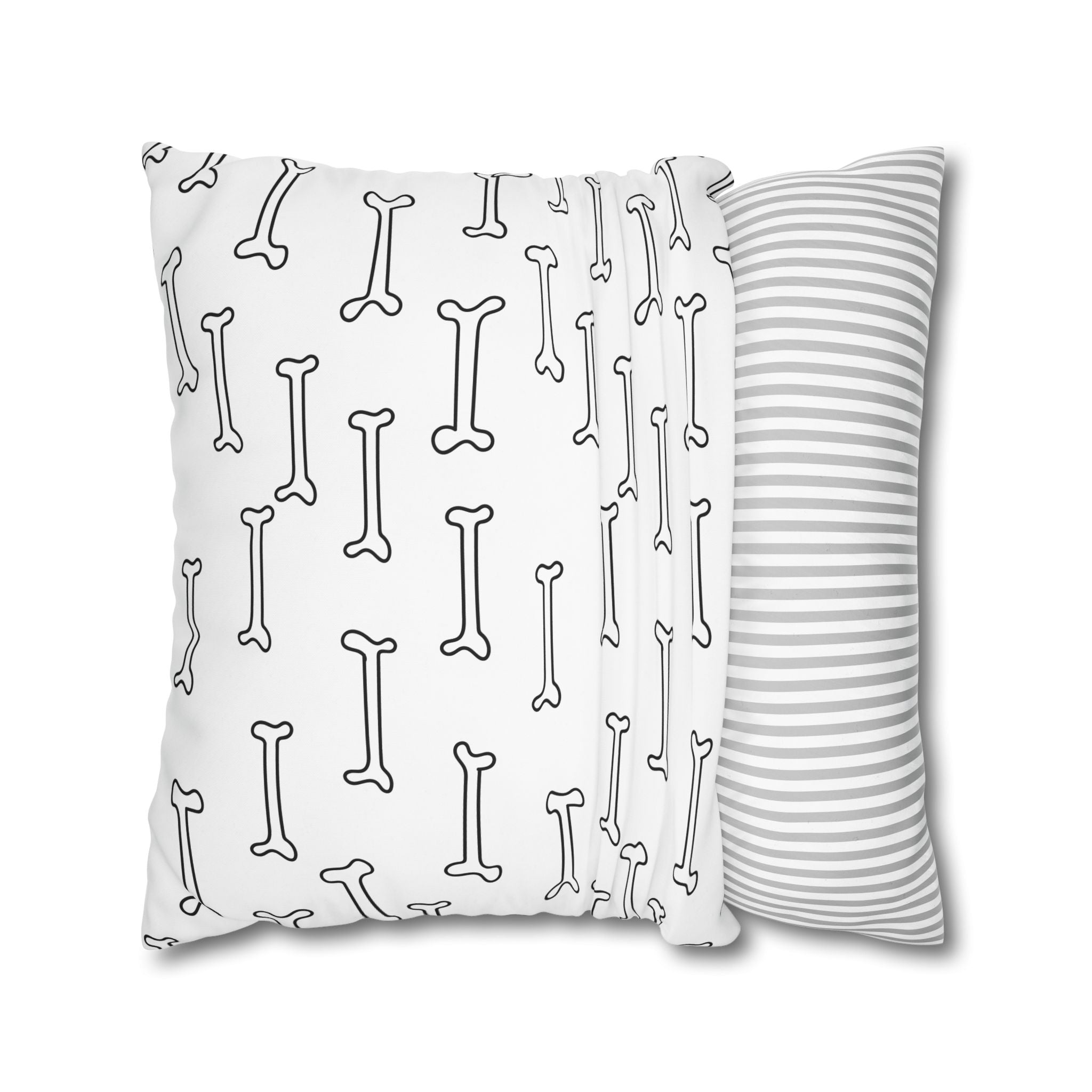 Spooky Cute Bone Pillowcase - Halloween Decor