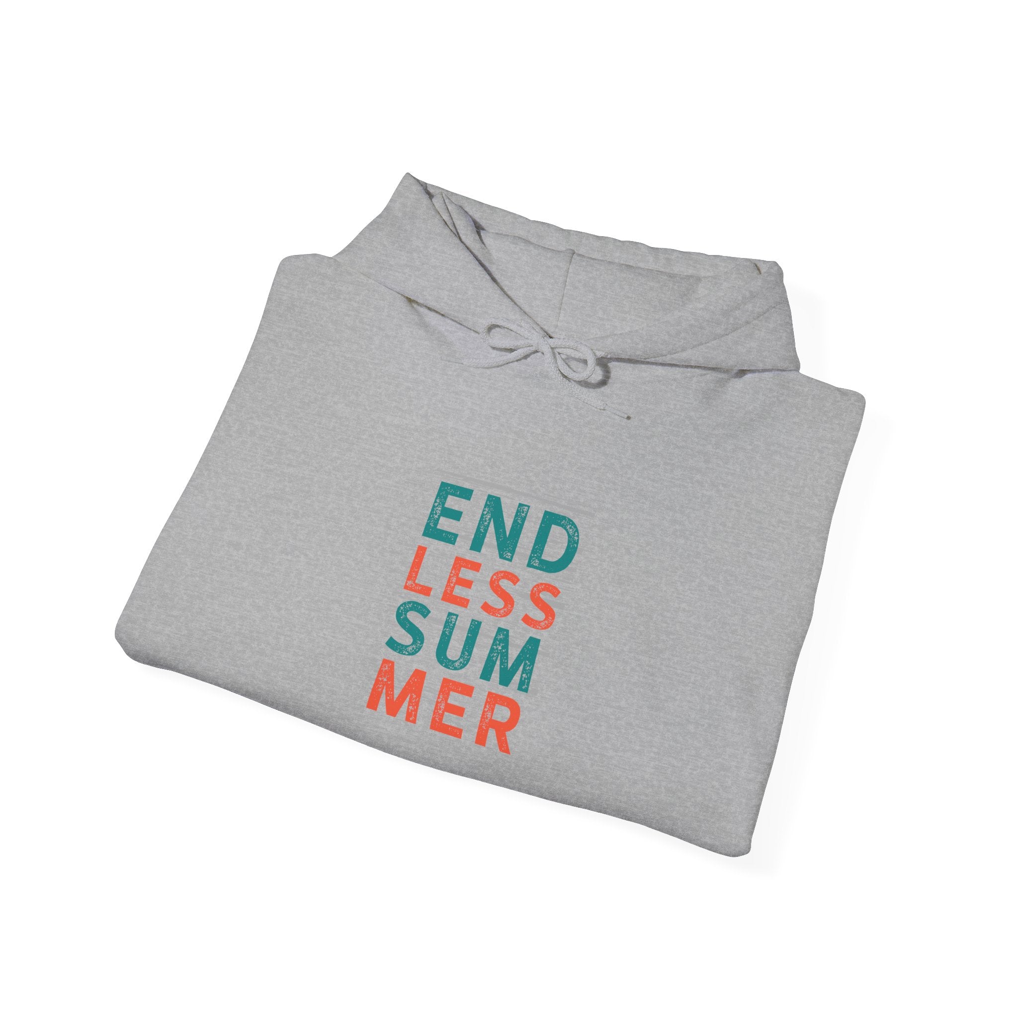 Endless Summer Hoodie: Retro Teal & Coral