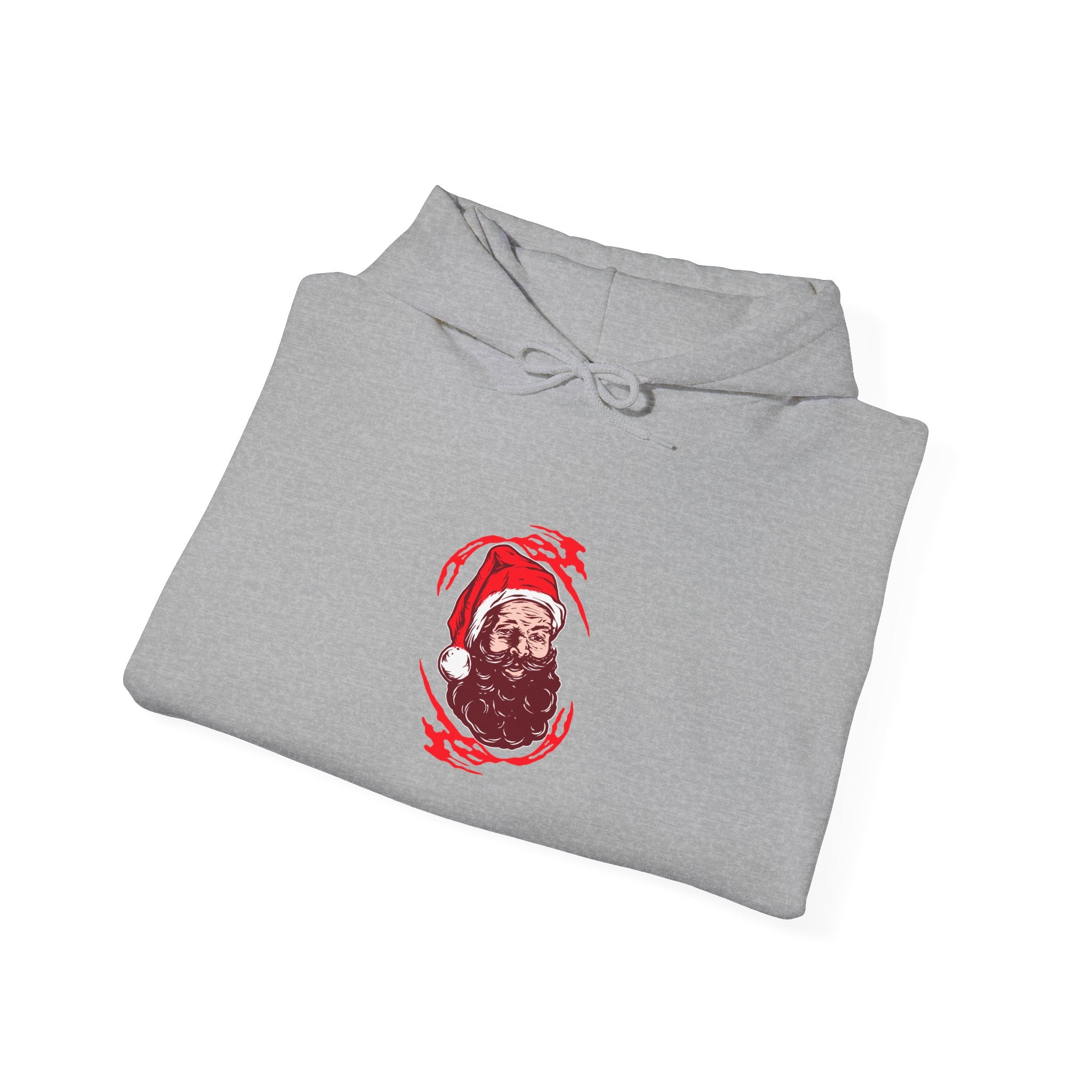 Gritty Santa Christmas Hoodie