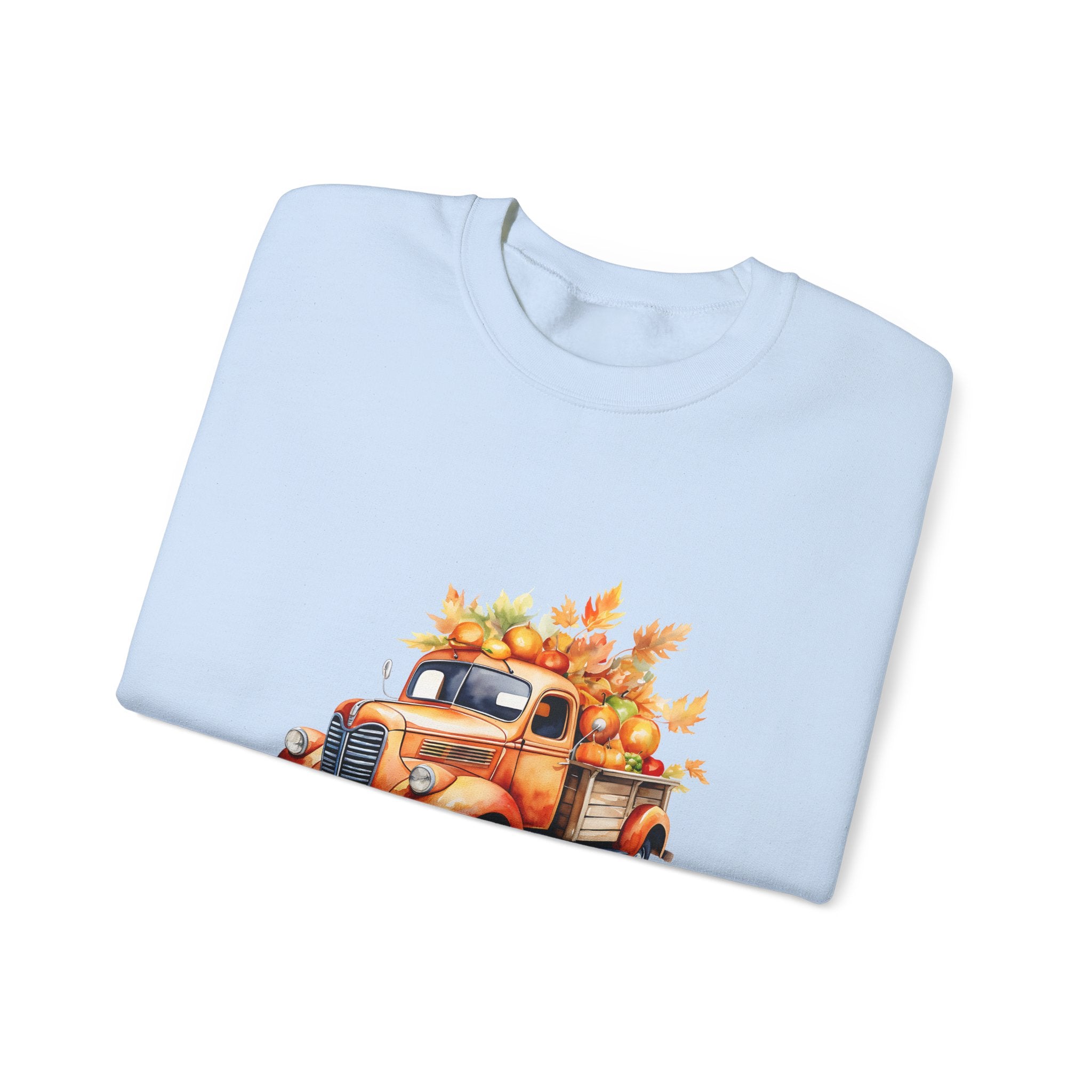 Thanksgiving Crew Harvest Truck Sweatshirt