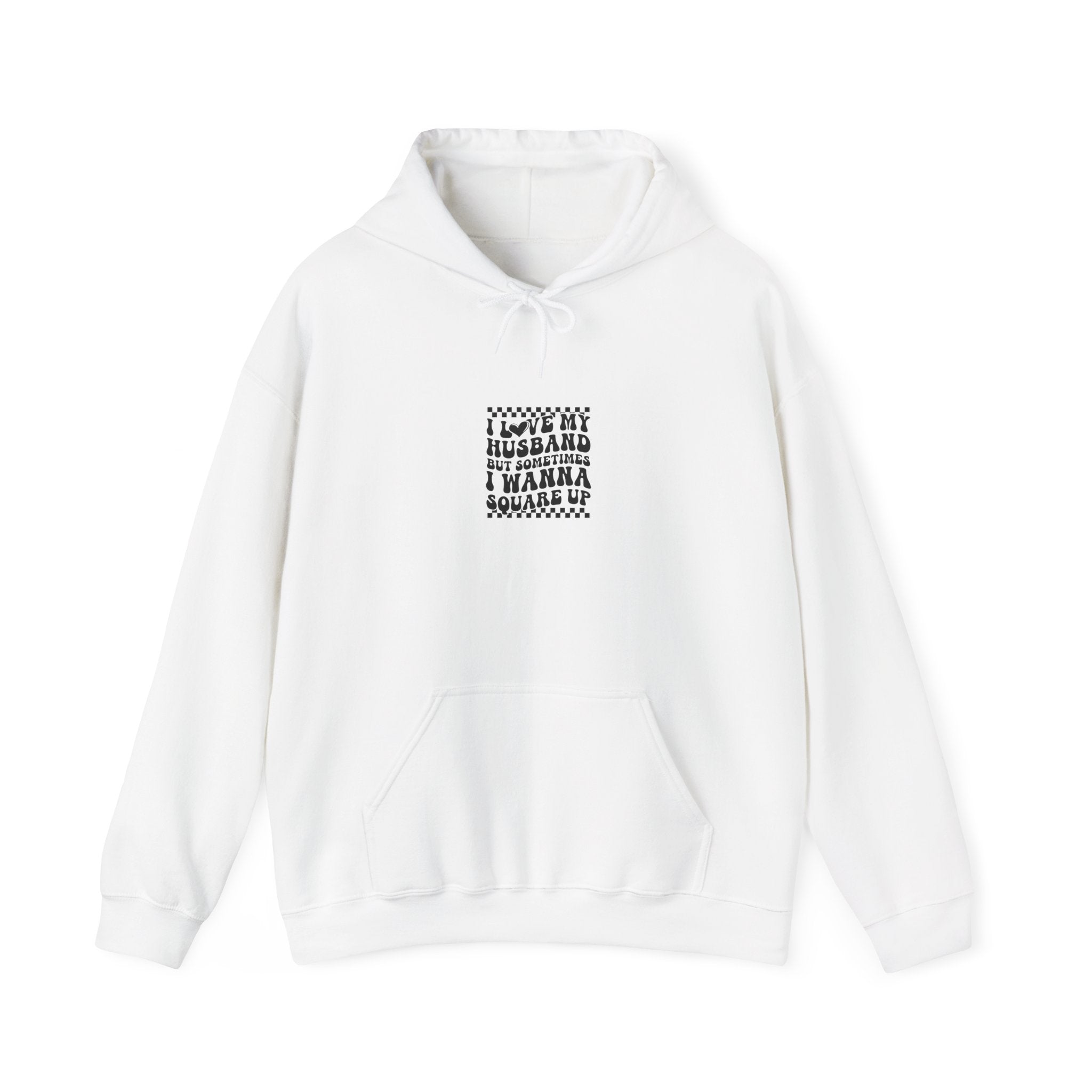 Funny Marriage Hoodie: I Wanna Square Up