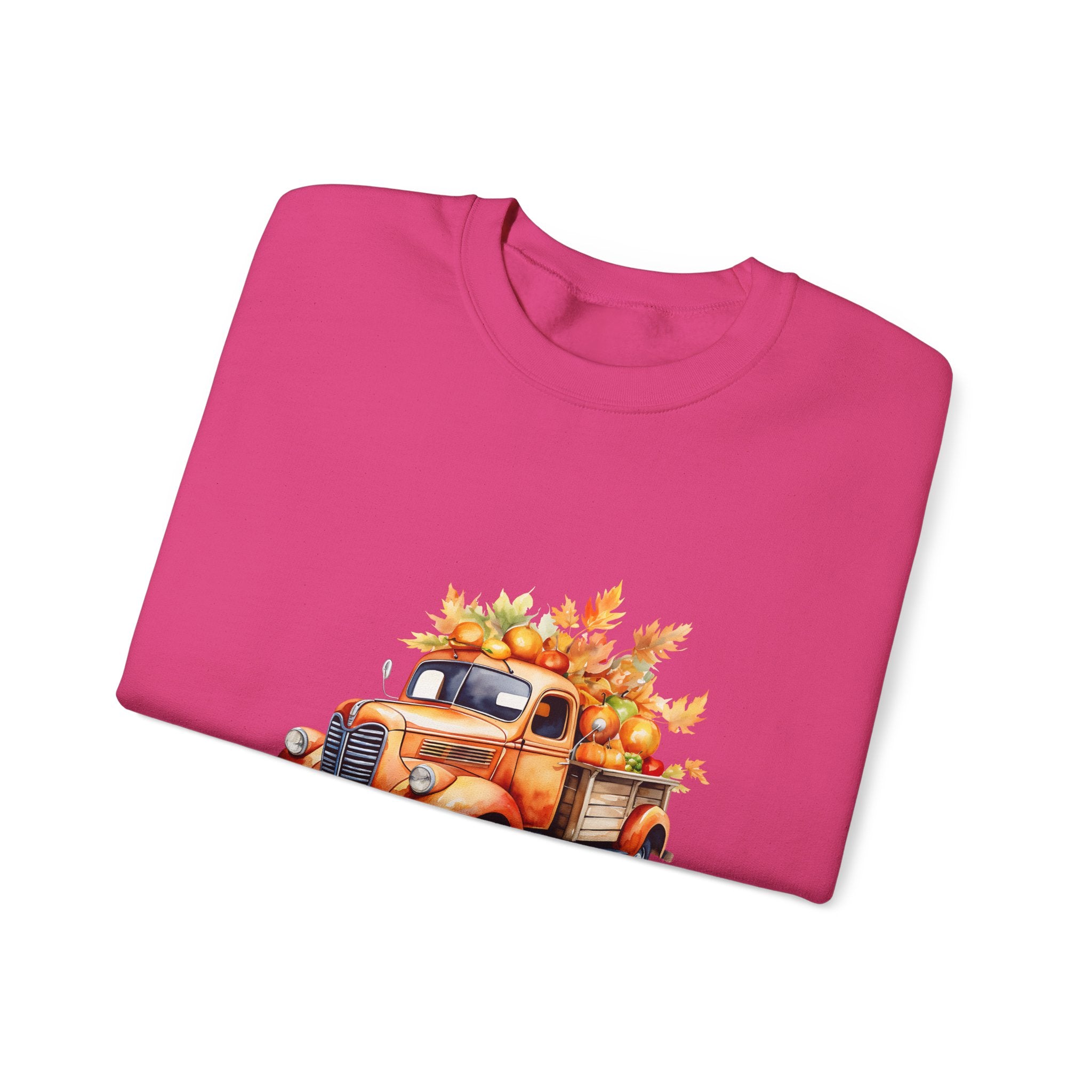 Thanksgiving Crew Harvest Truck Sweatshirt