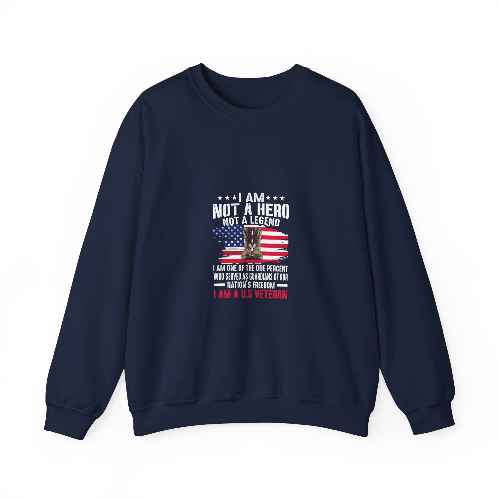 US Veteran Sweatshirt: Humble Pride