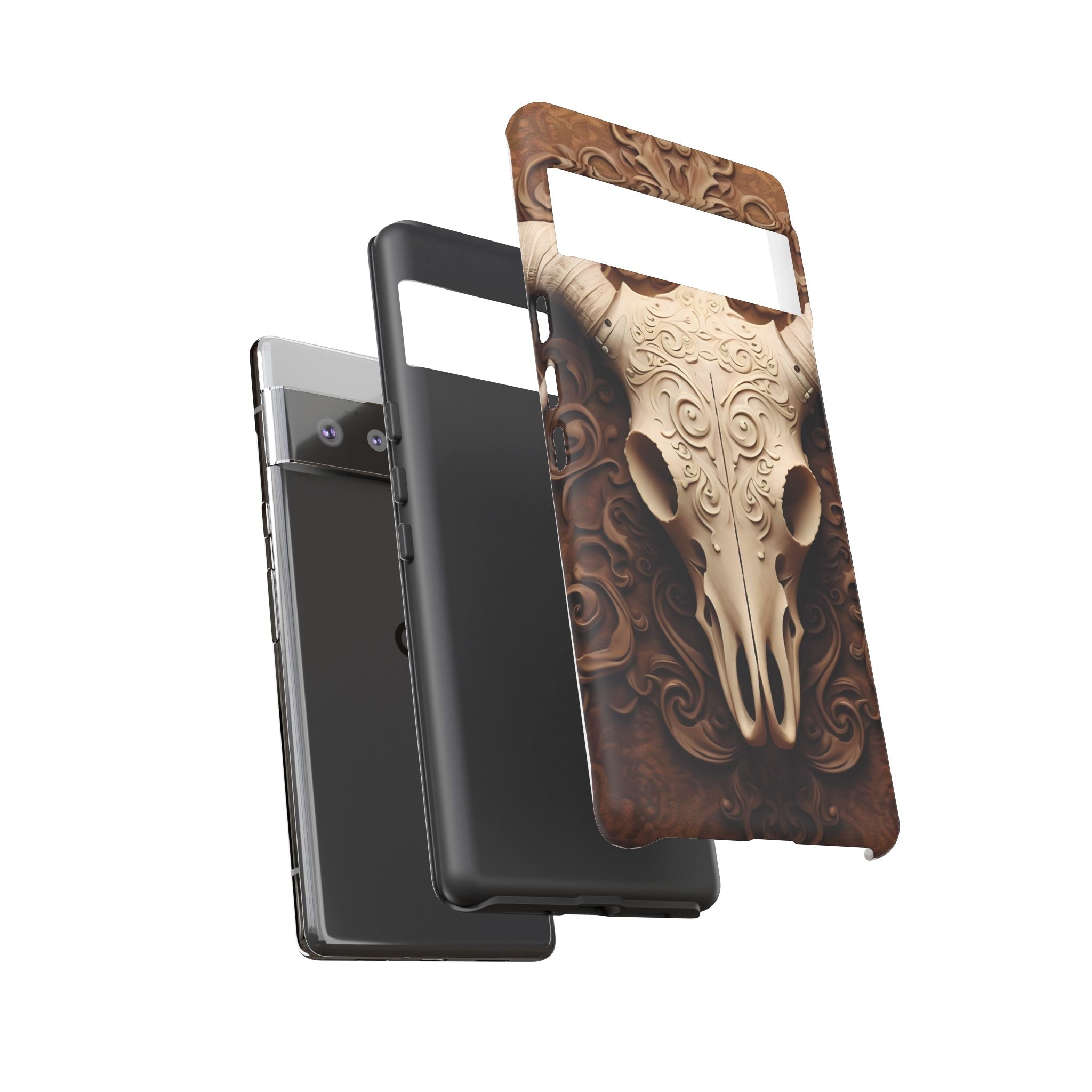 Baroque Ram Skull Google Pixel Case (All Models)