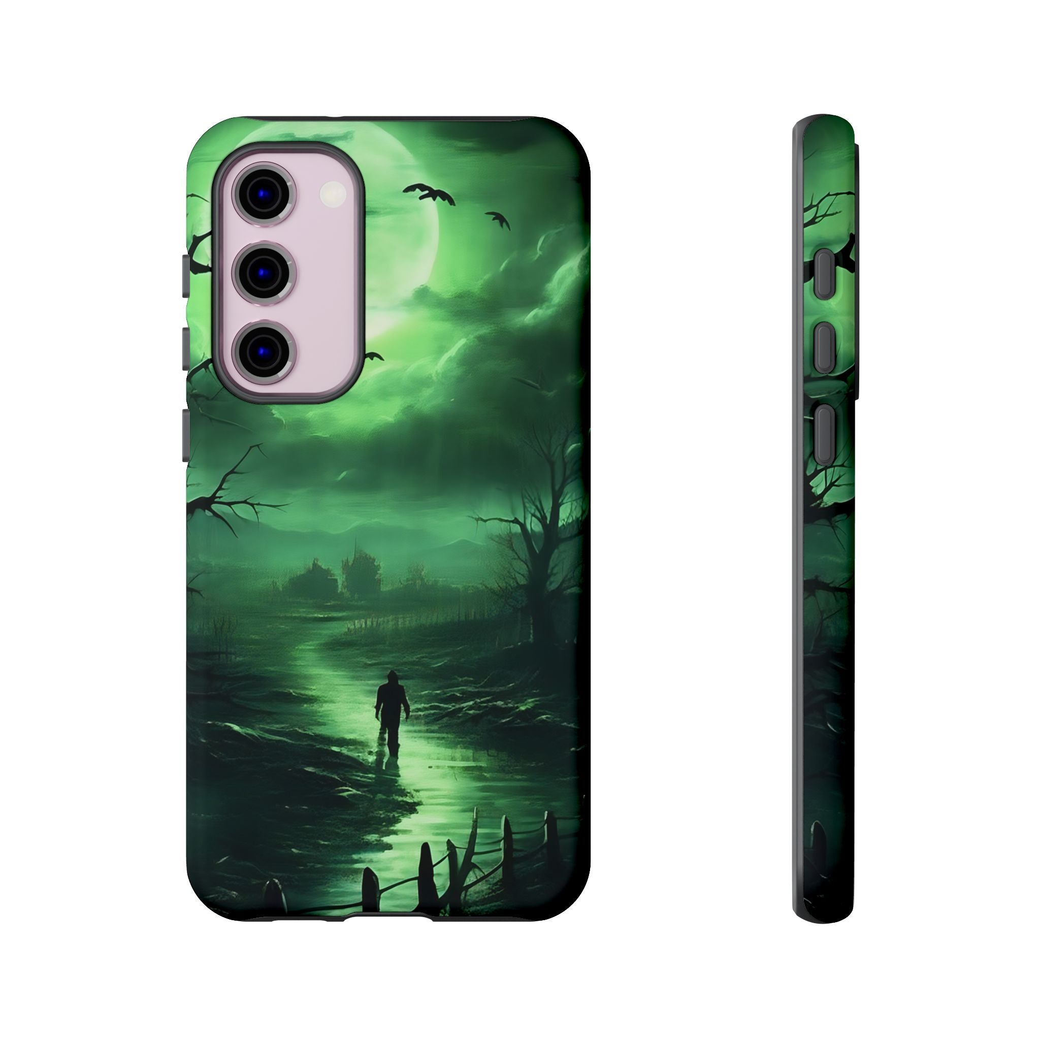 Eerie Swamp Moon Samsung Case