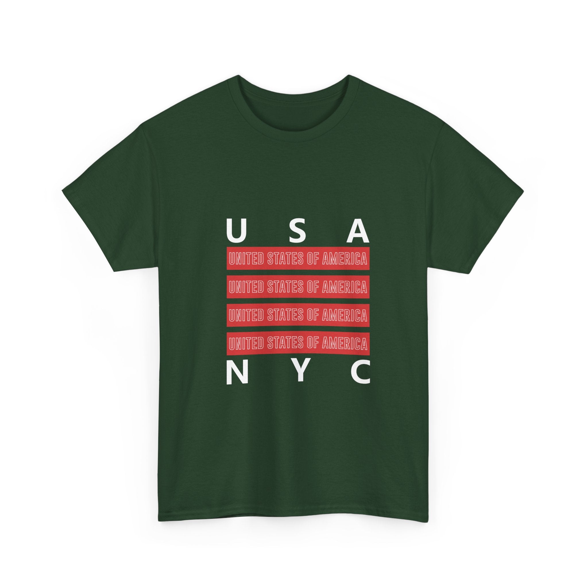 USA Patriotism T-Shirt - Minimalist Design