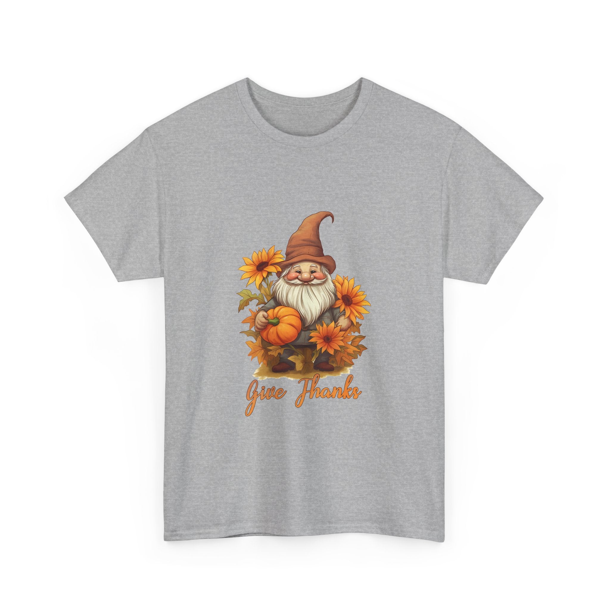 Gnome Thanksgiving Pumpkin T-Shirt