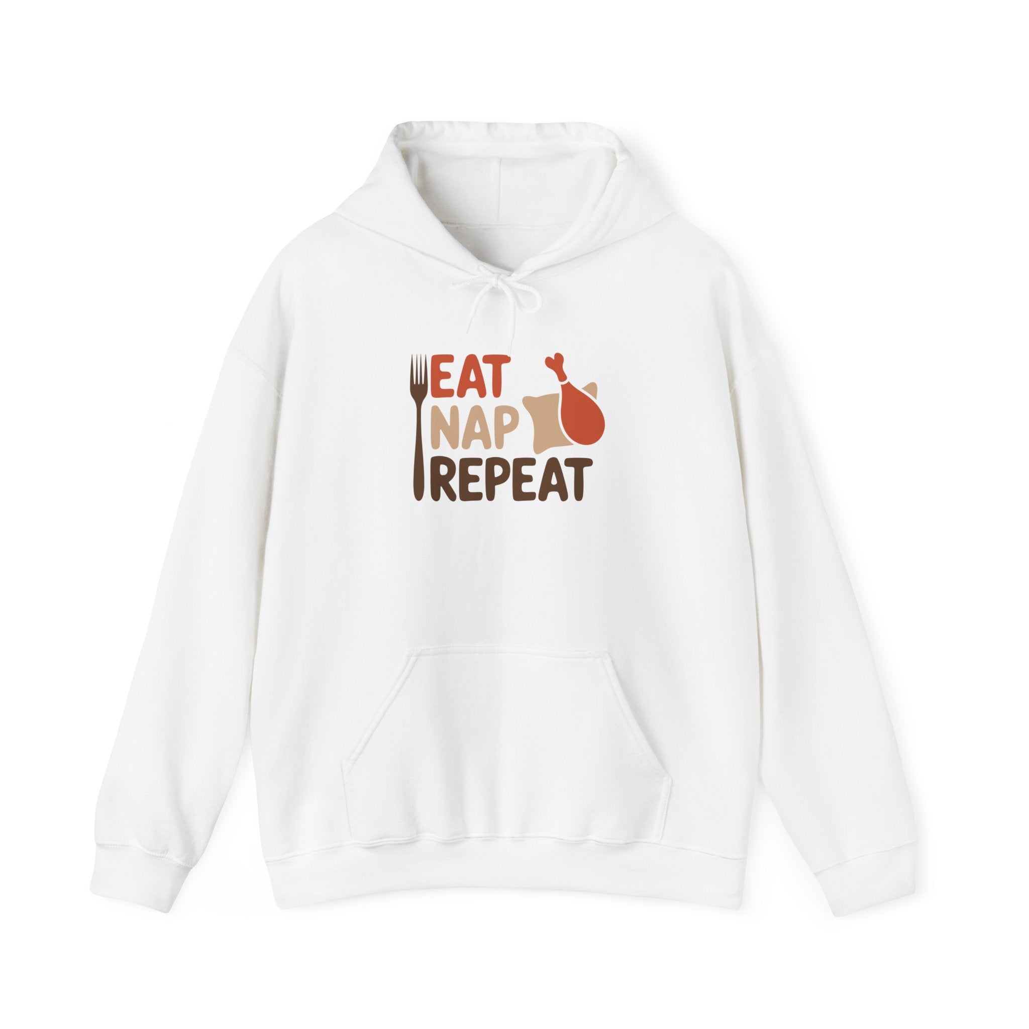 Eat Nap Repeat Thanksgiving Hoodie