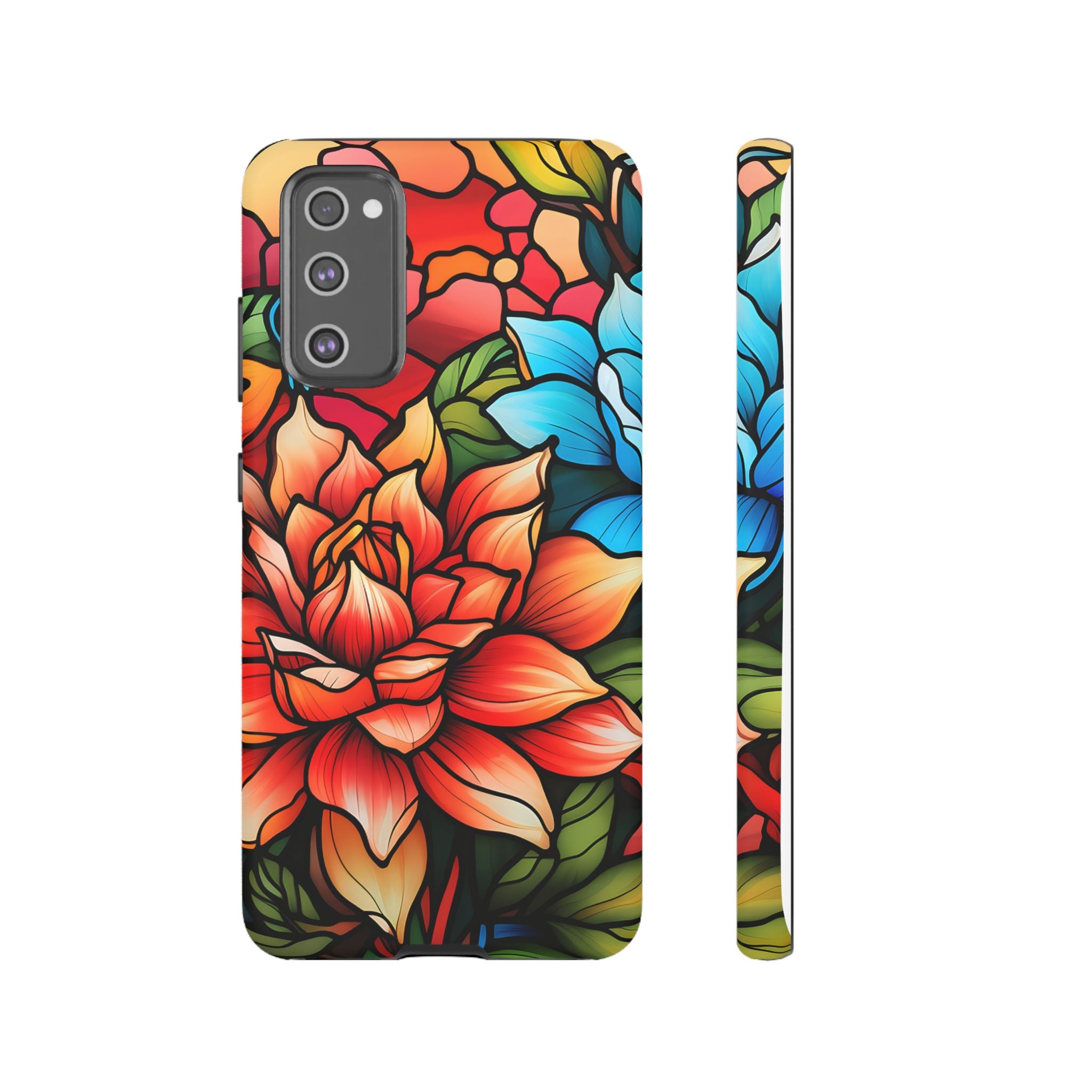 Stained Glass Floral Samsung Case