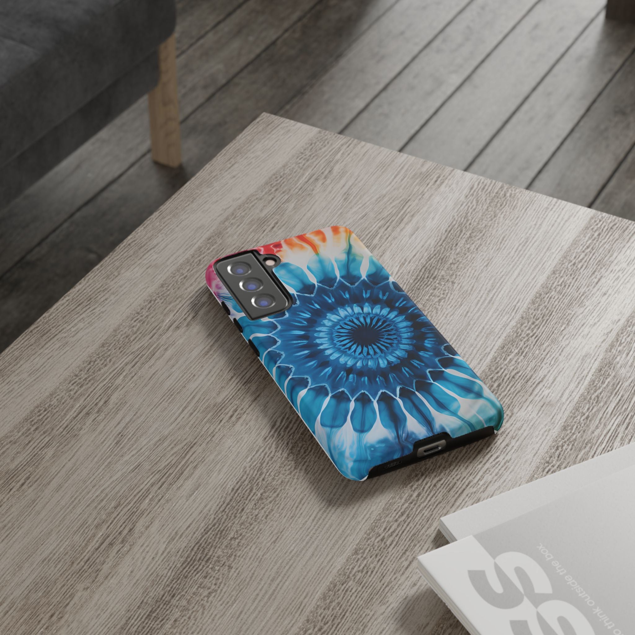 Cosmic Mandala Tie-Dye Samsung Case