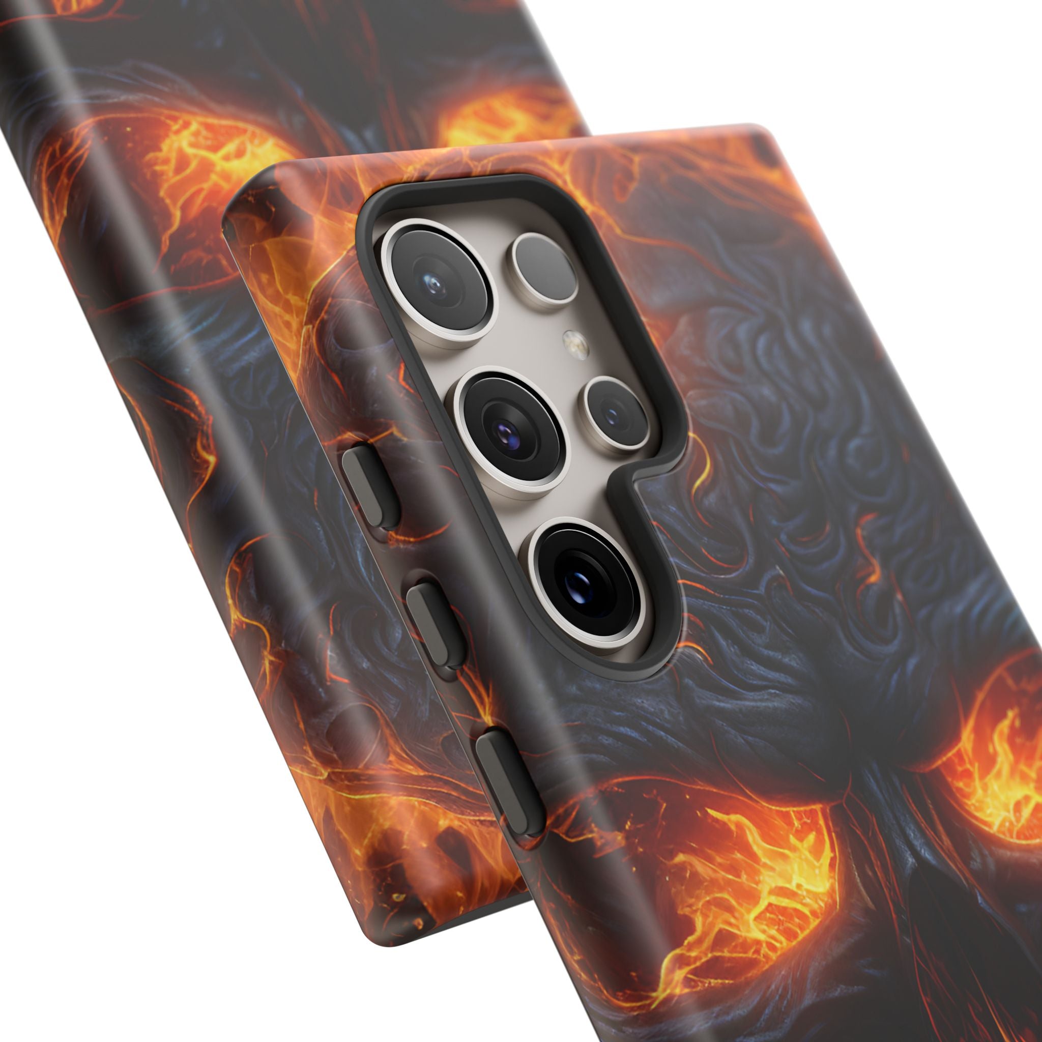 Fiery Skull Samsung Case