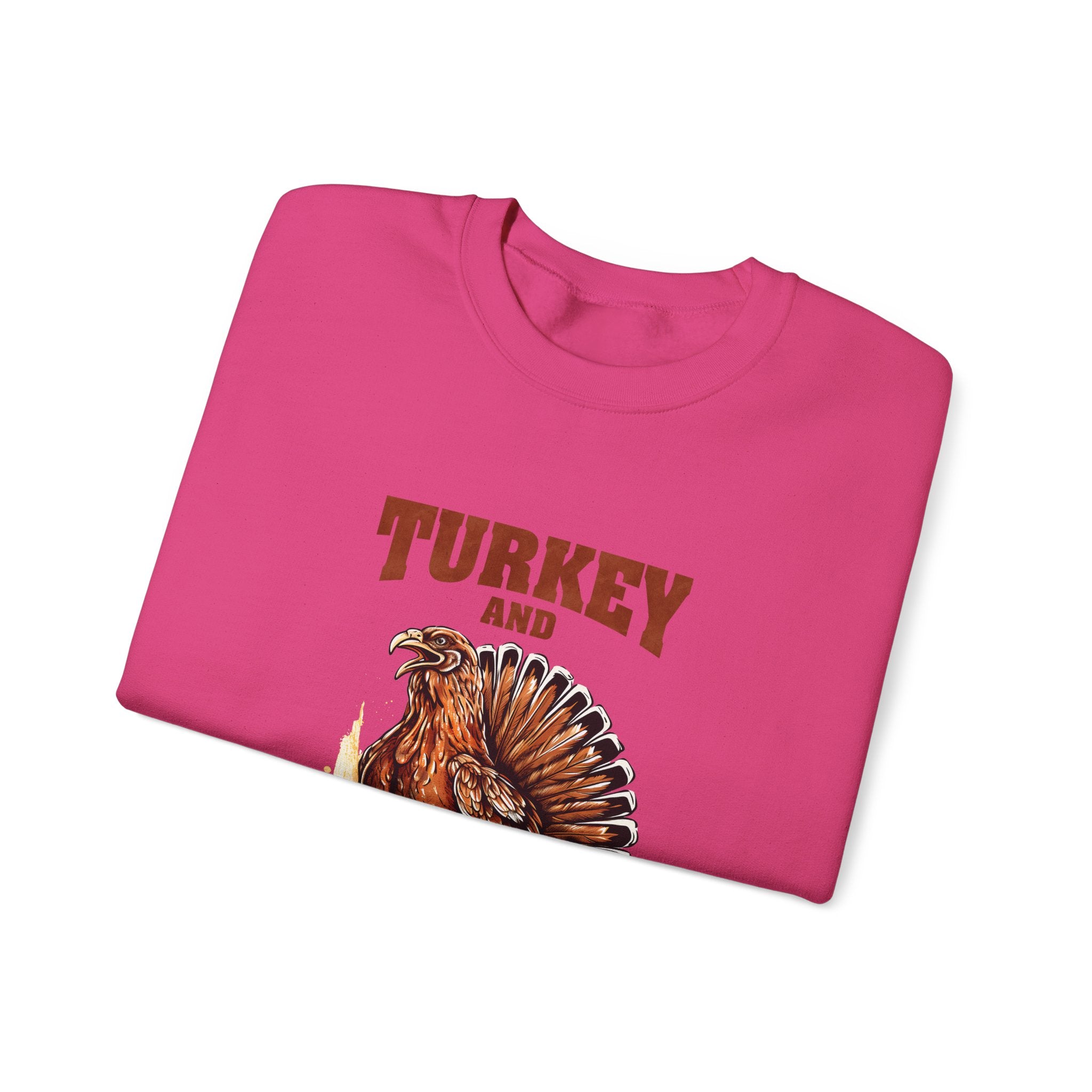 Turkey & Touchdowns Thanksgiving Sweatshirt