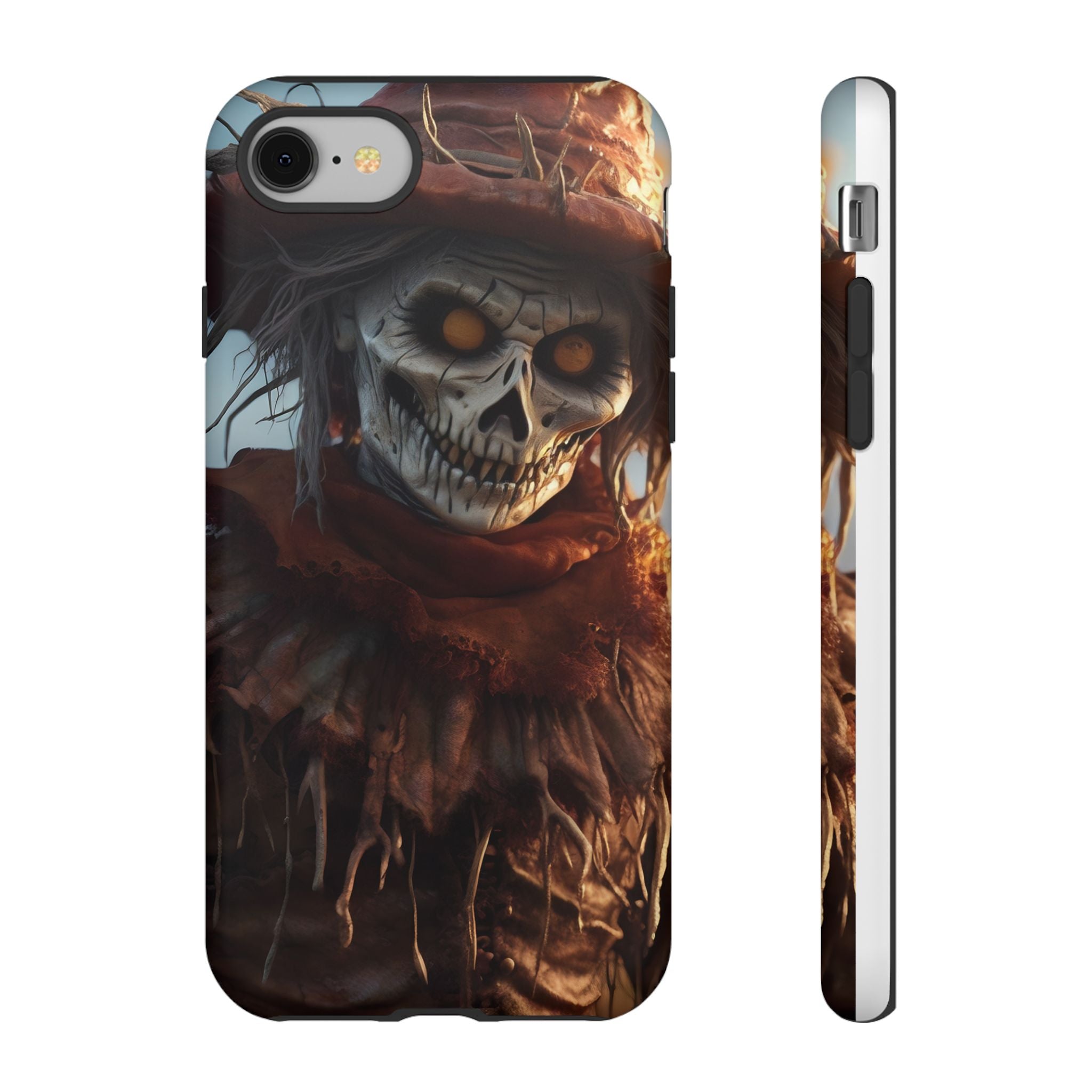 Creepy Scarecrow Hexagon iPhone Case