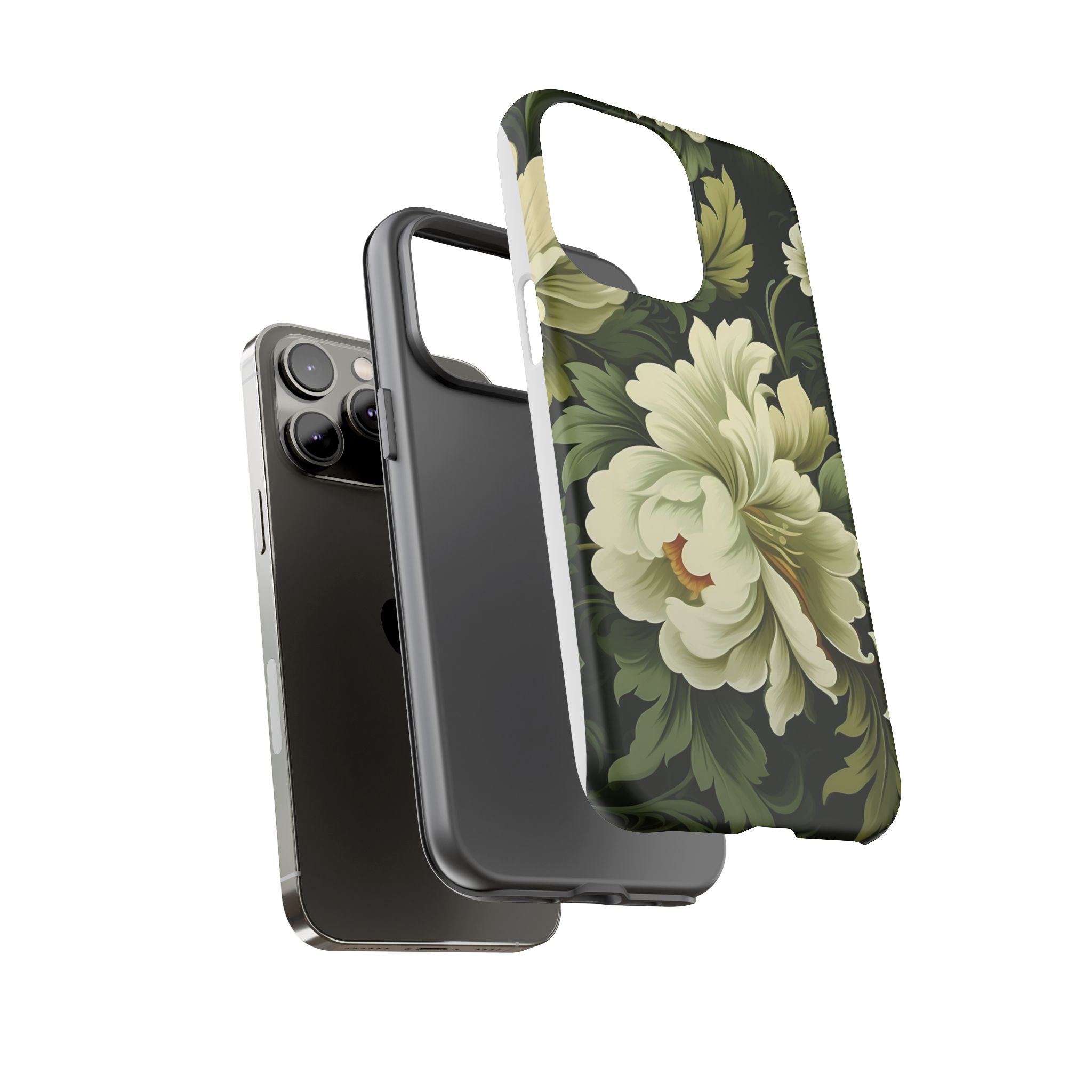 Opulent Floral Hexagon iPhone Case