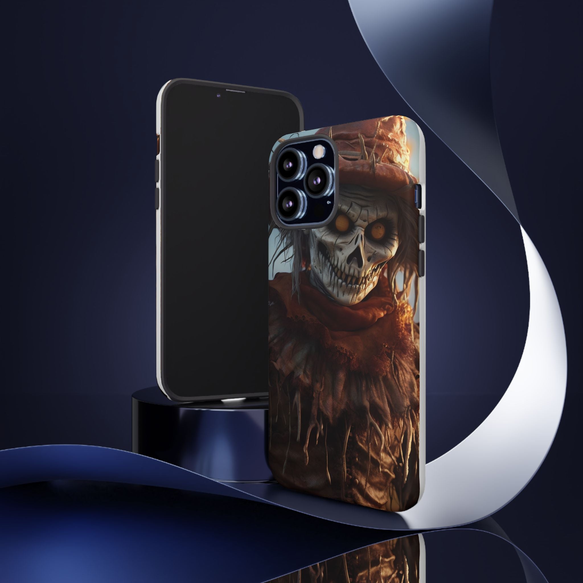 Creepy Scarecrow Hexagon iPhone Case