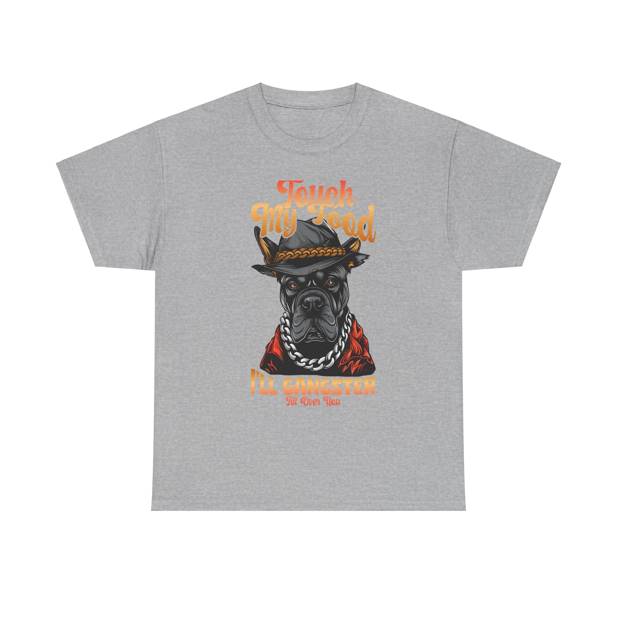 Gangster Dog T-Shirt - Touch My Food