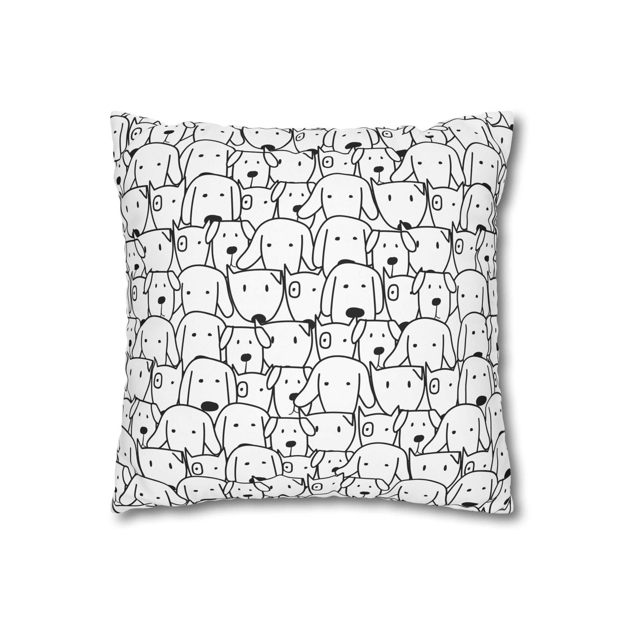 Cute Cartoon Dogs Pillowcase - Kids