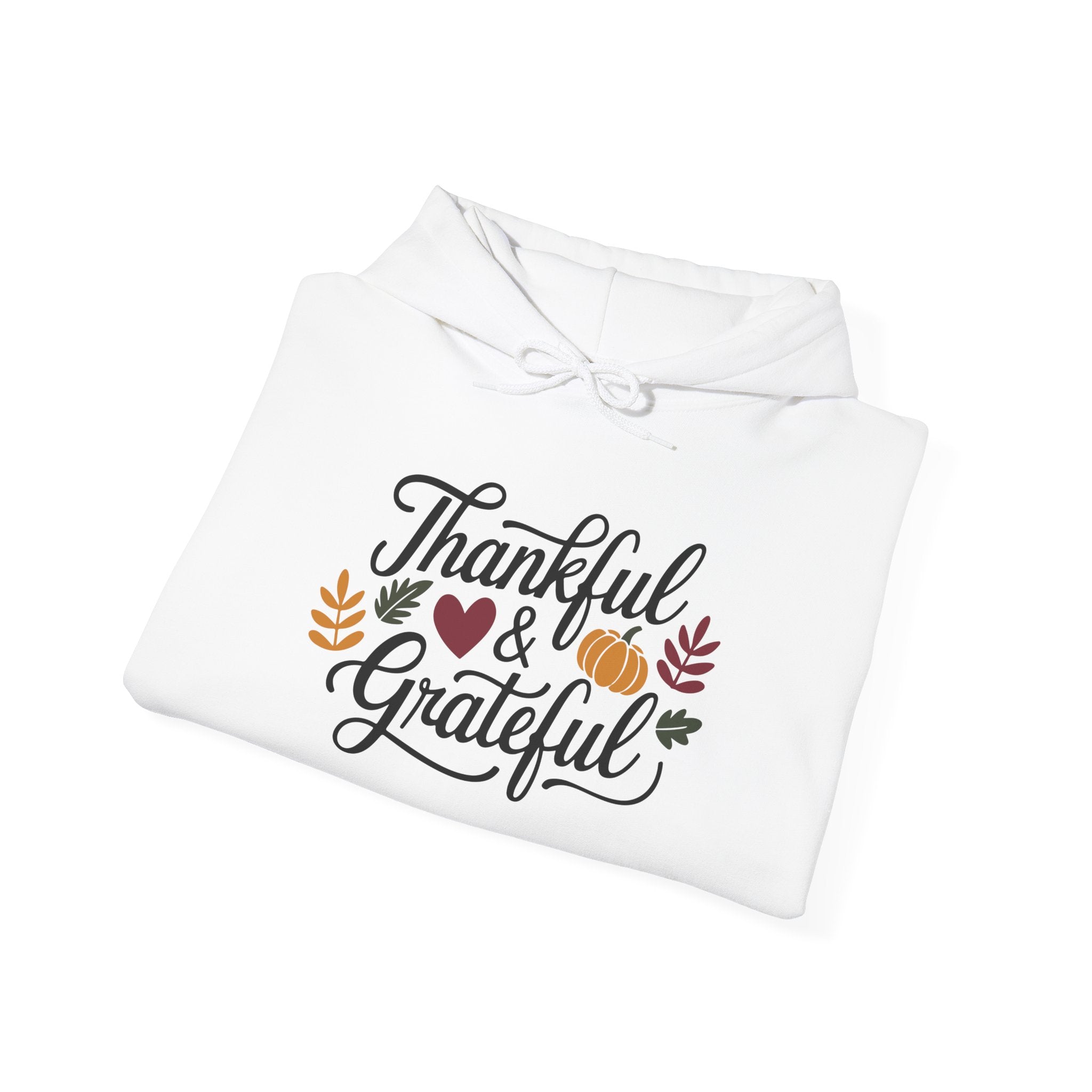 Thankful & Grateful Autumn Hoodie