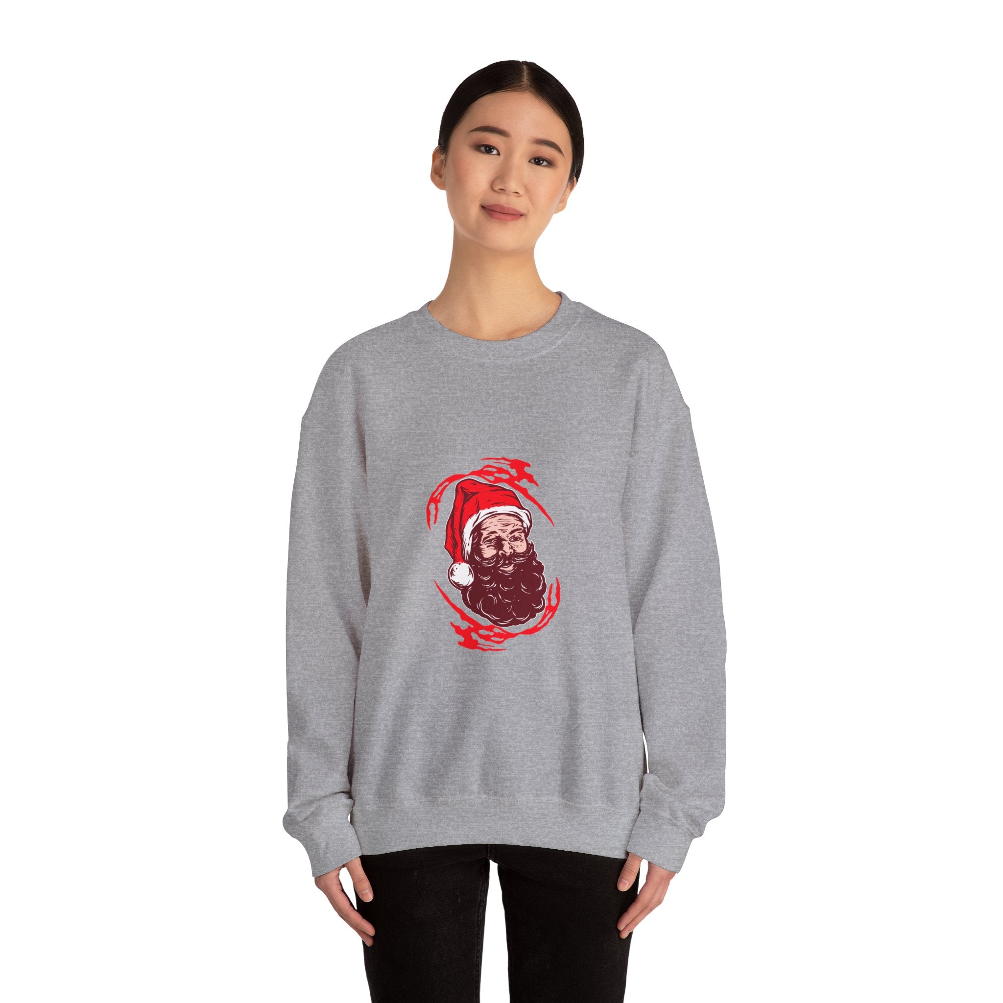 Gritty Santa Christmas Sweatshirt