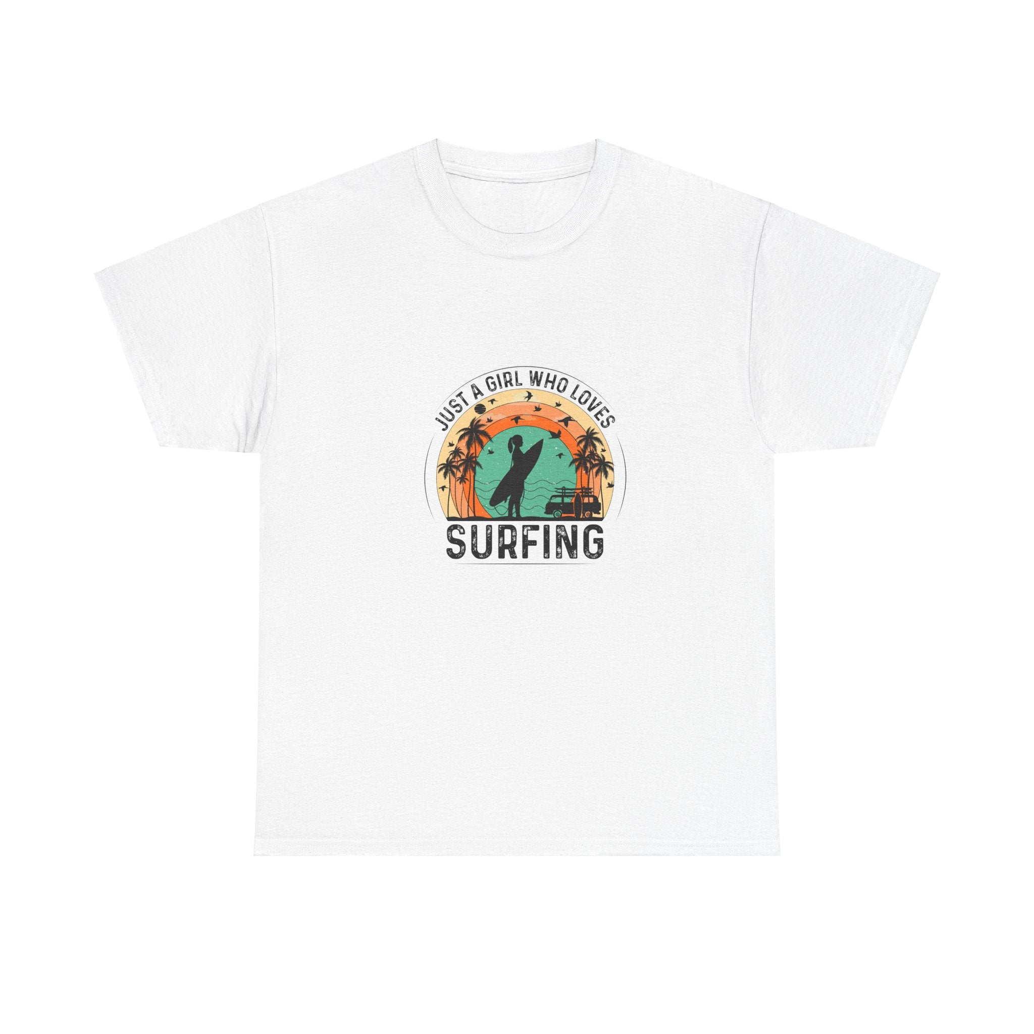 Retro Surfer Girl T-Shirt