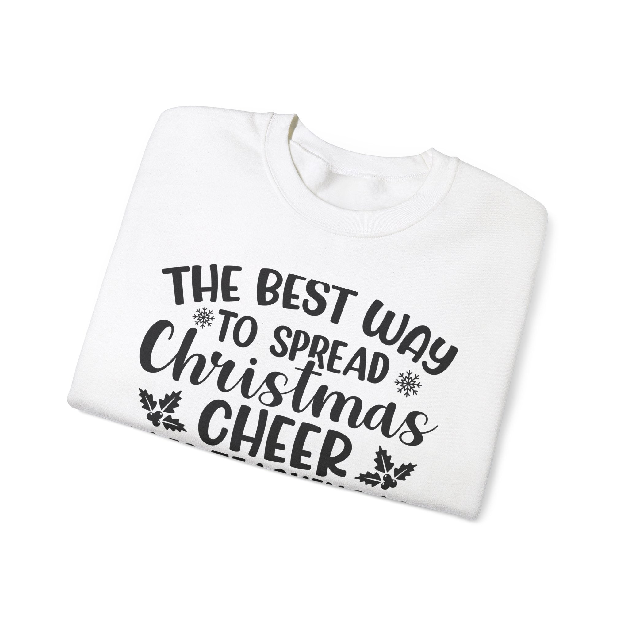 Math Teacher Christmas Cheer Sweatshirt