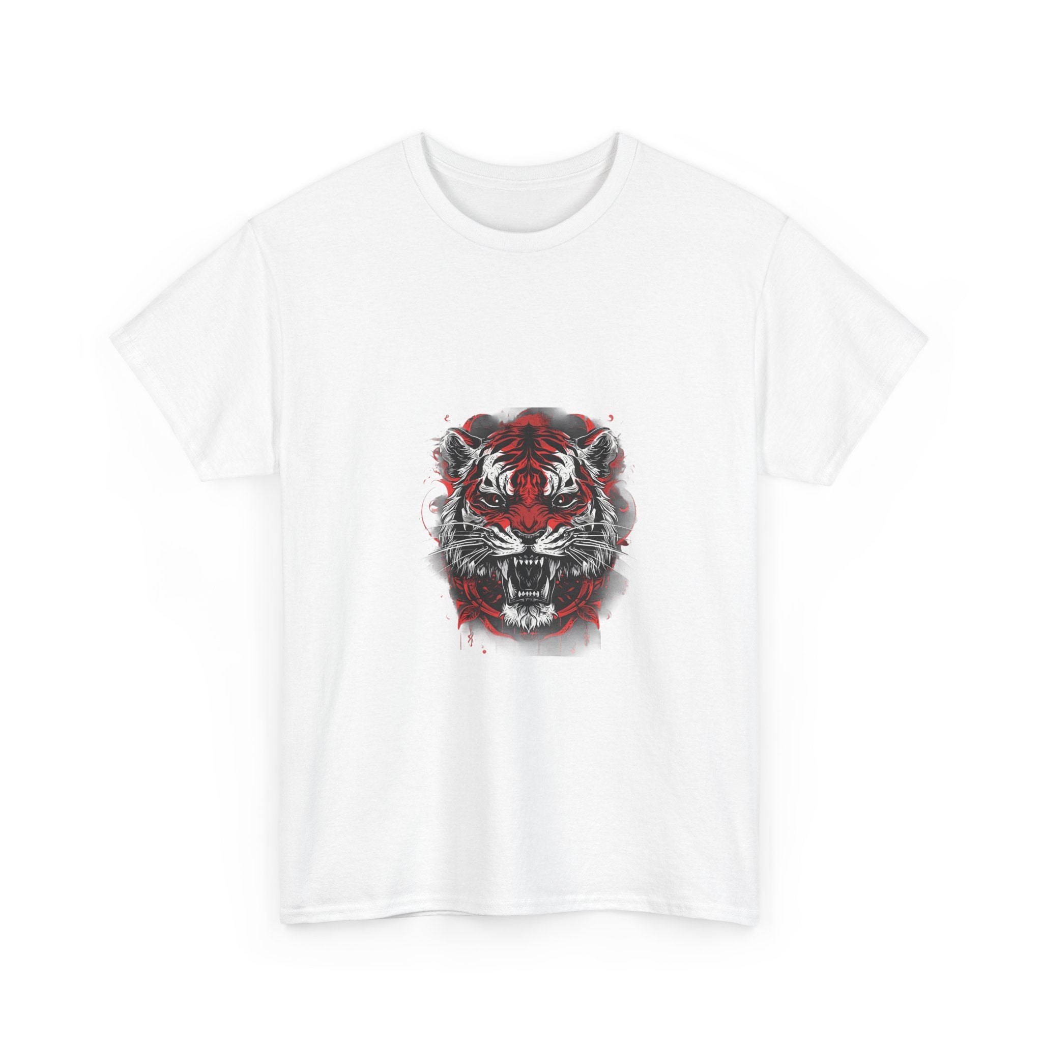 Fierce Tiger Head Graphic Tee