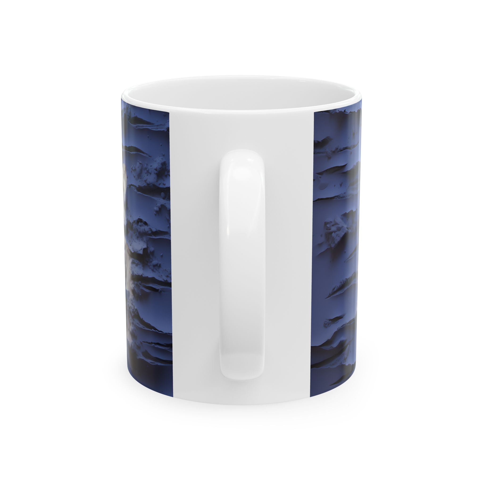 Moonlit Meadow Mug: Dreamy Night Sky