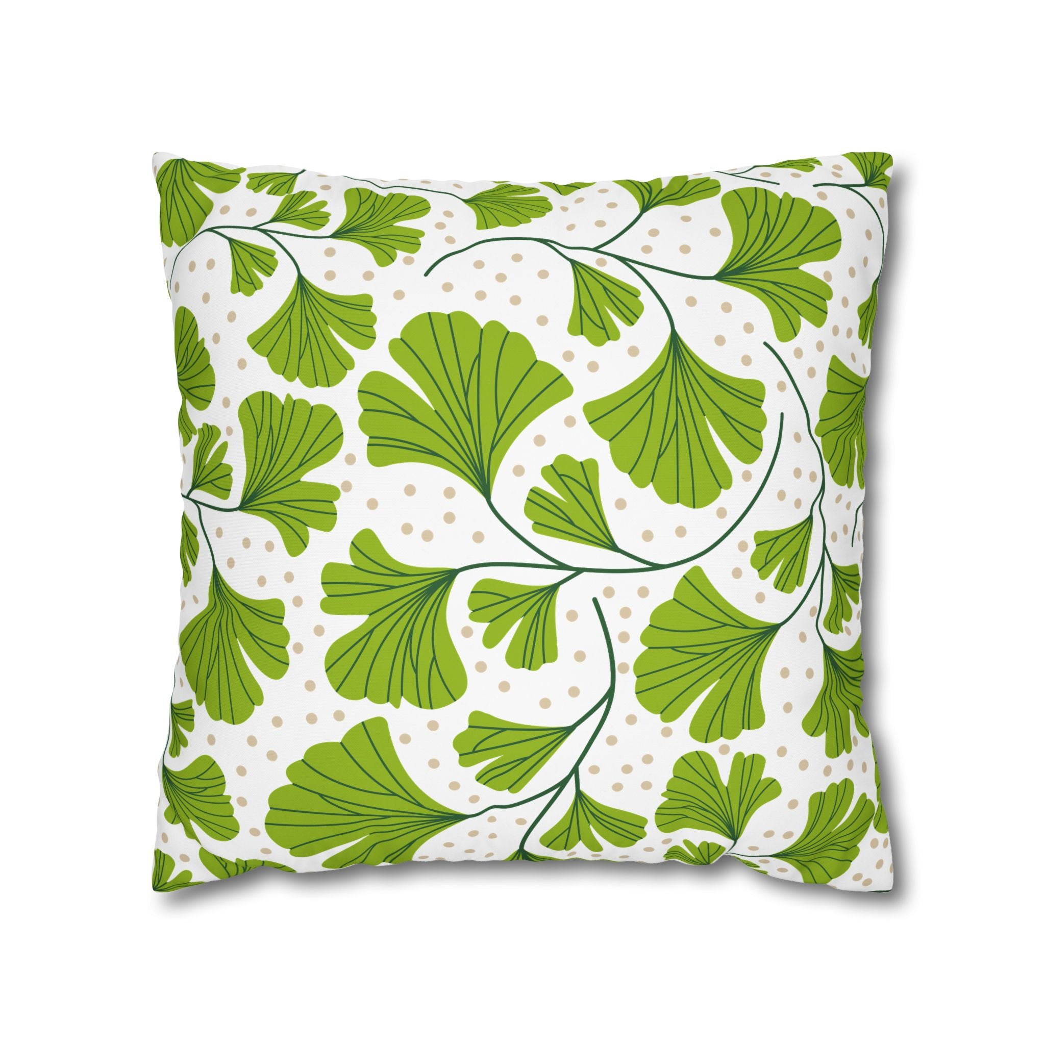 Ginkgo Biloba Pillowcase - Modern Botanical