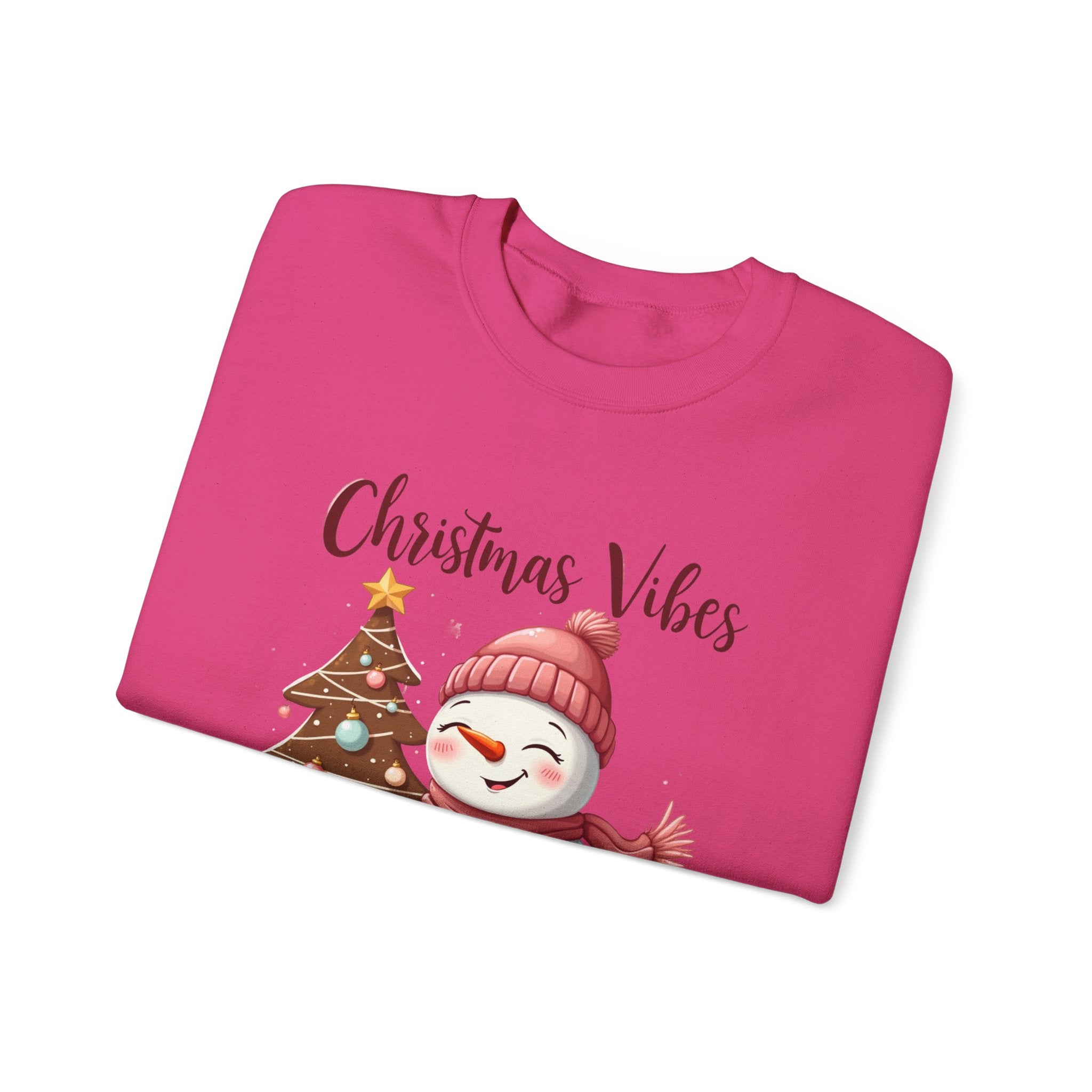 Cozy Snowman Christmas Sweatshirt