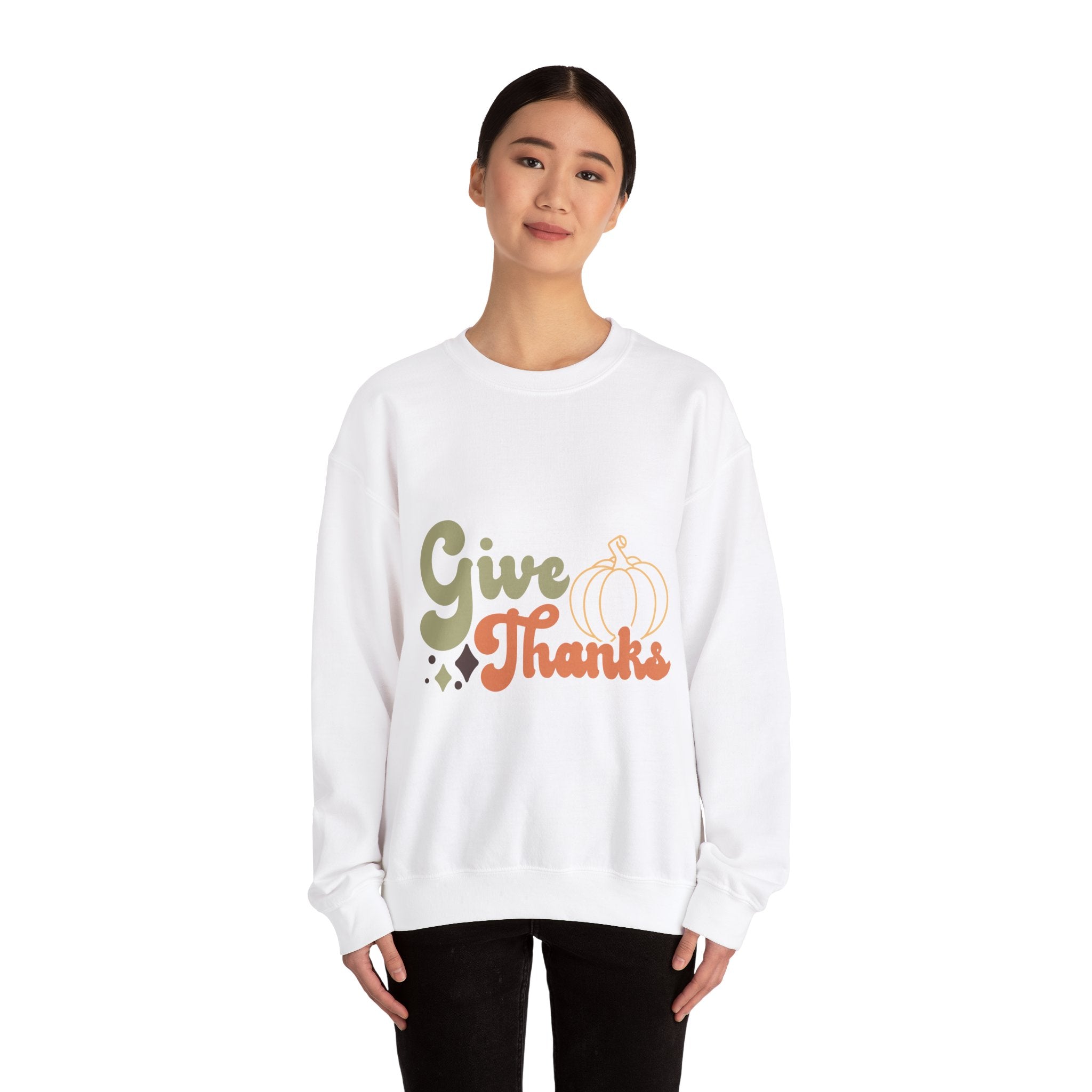 Give Thanks Pumpkin Sweatshirt