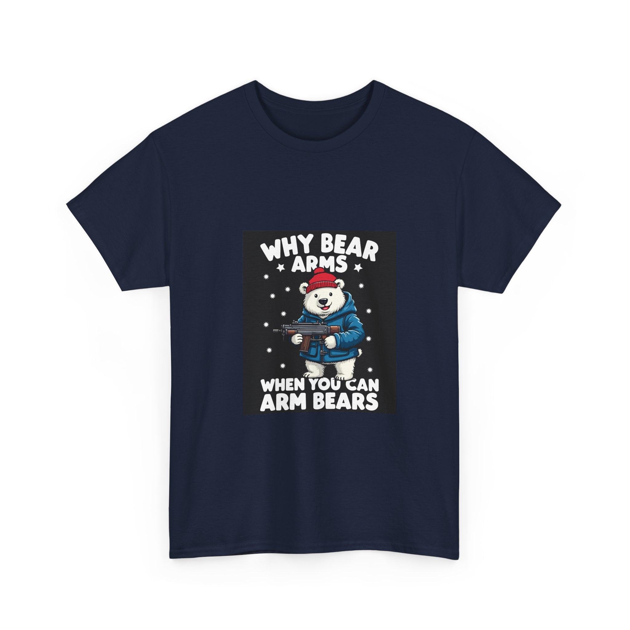 Arm Bears: Funny Polar Bear Gun T-Shirt