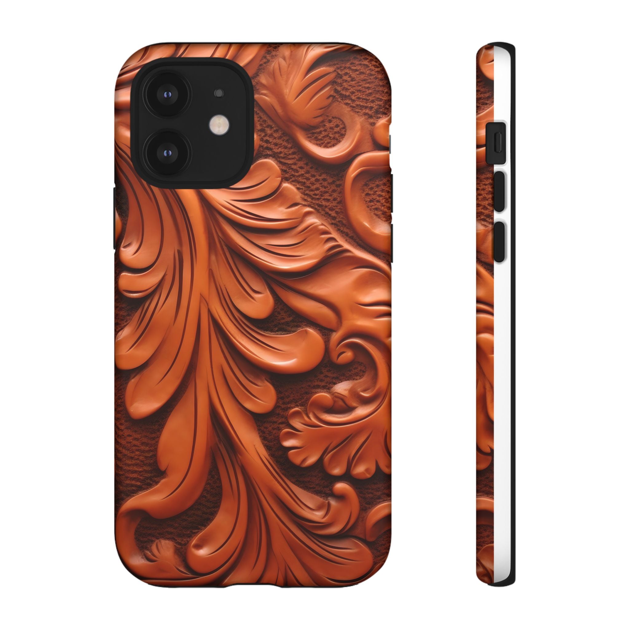 Baroque Acanthus Hexagon iPhone Case