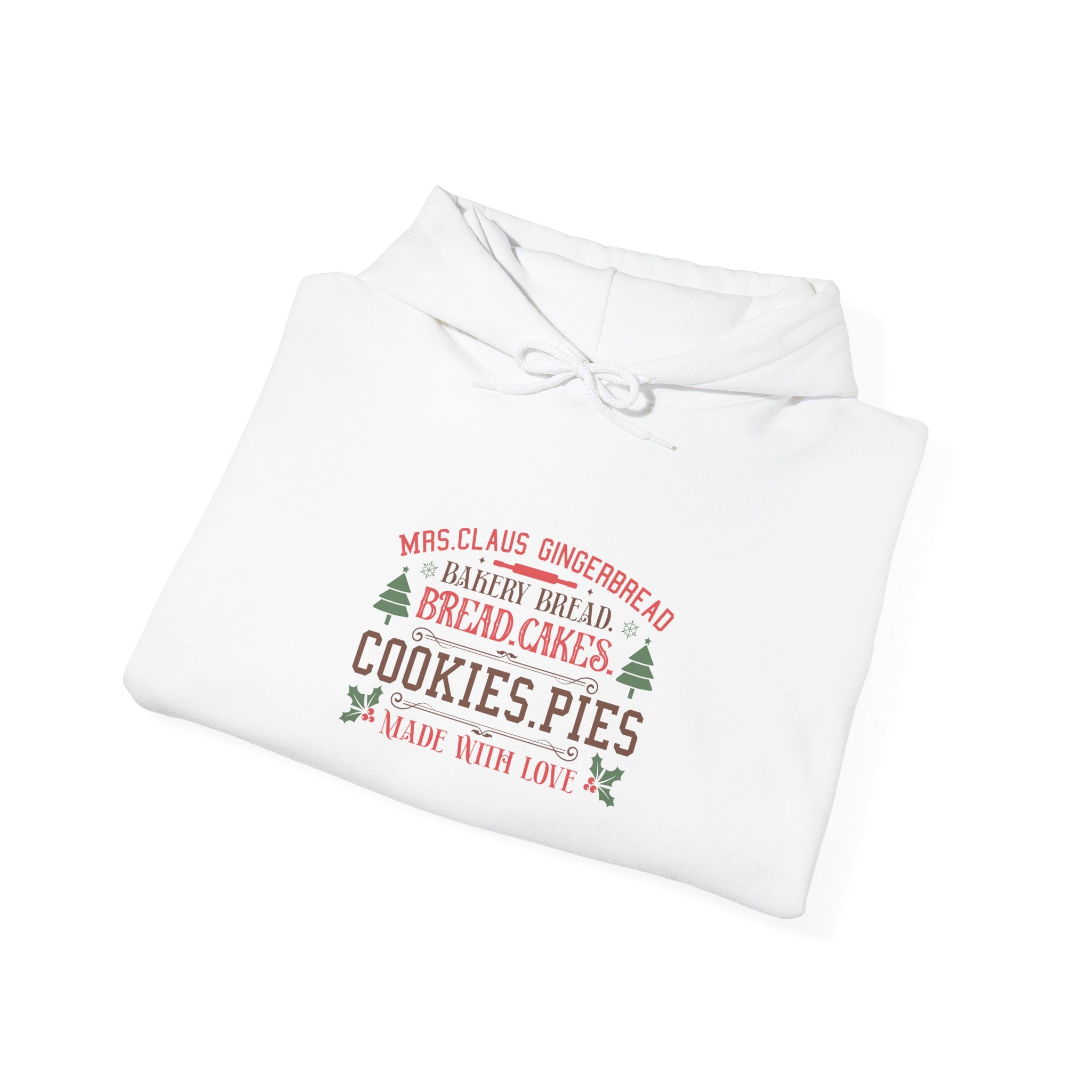 Mrs. Claus Gingerbread Bakery Hoodie