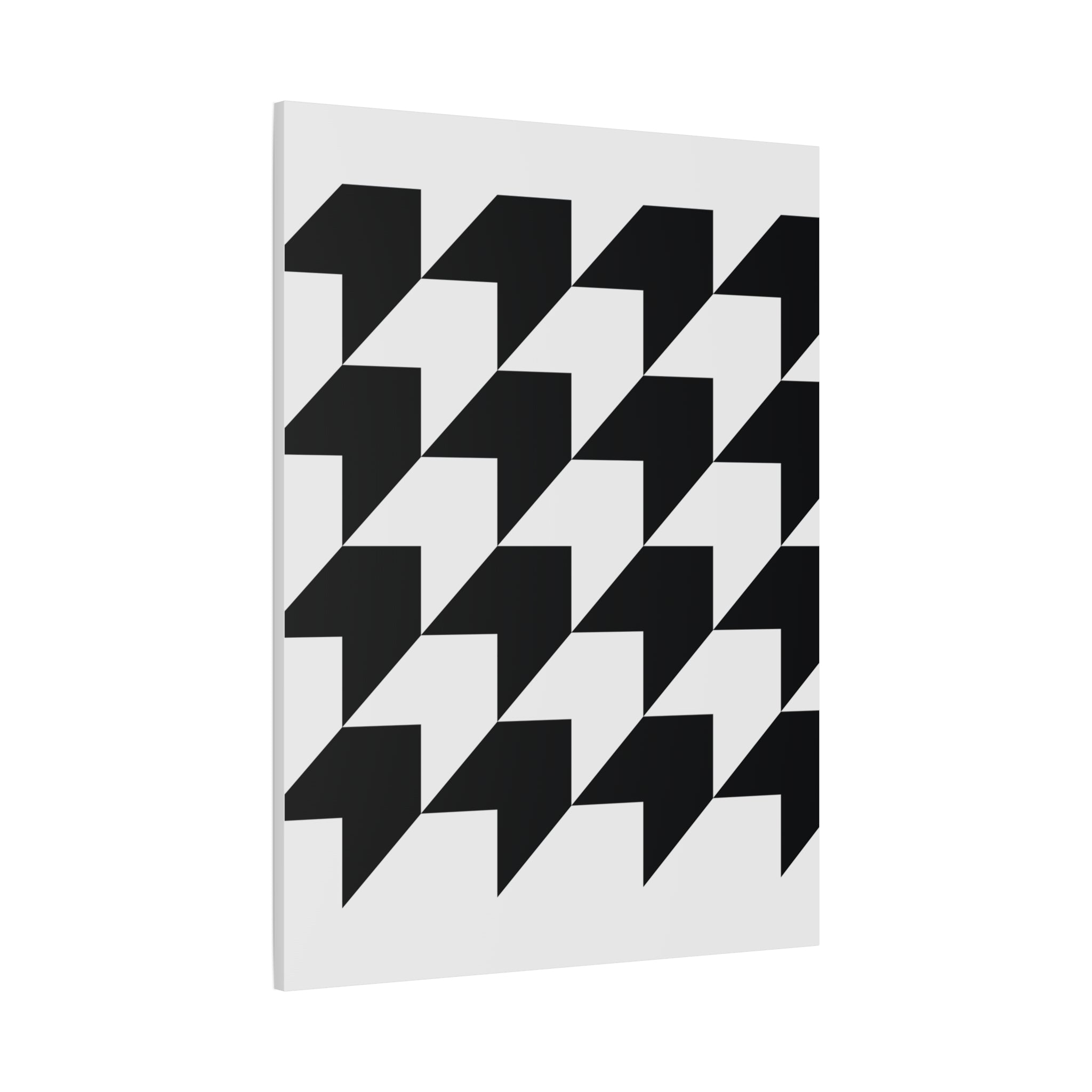 Geometric Arrow Canvas Art - Modern Minimalist