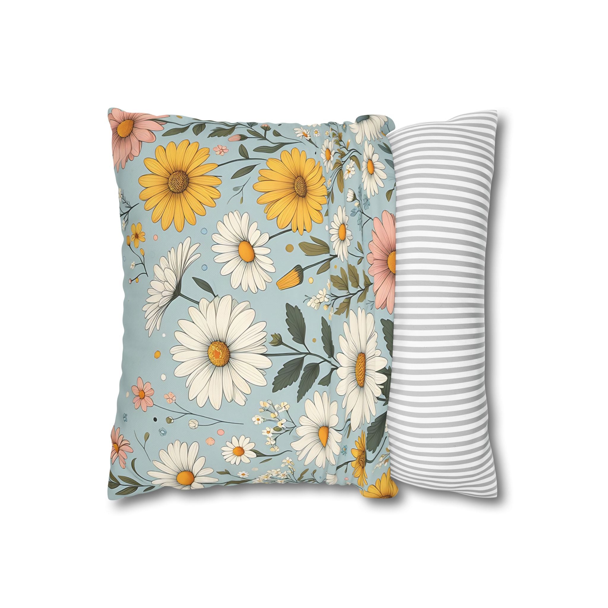 Floral Daisy Pillowcase - Vintage Bloom