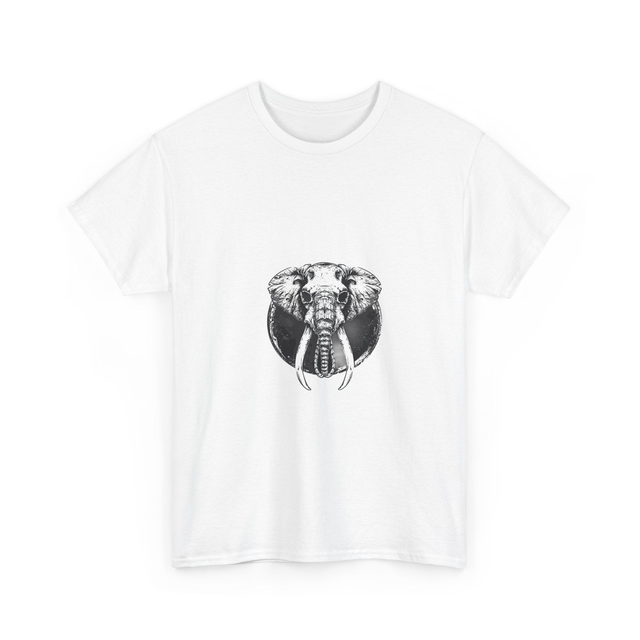 Vintage Elephant Head T-Shirt